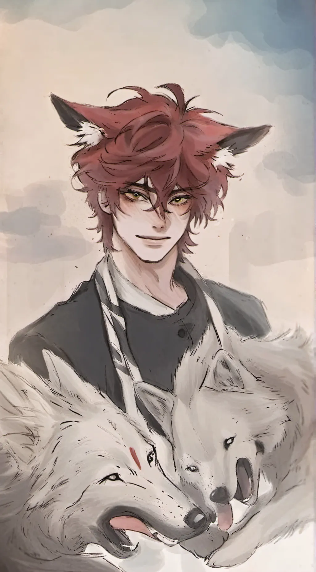 ai character: Azure  background