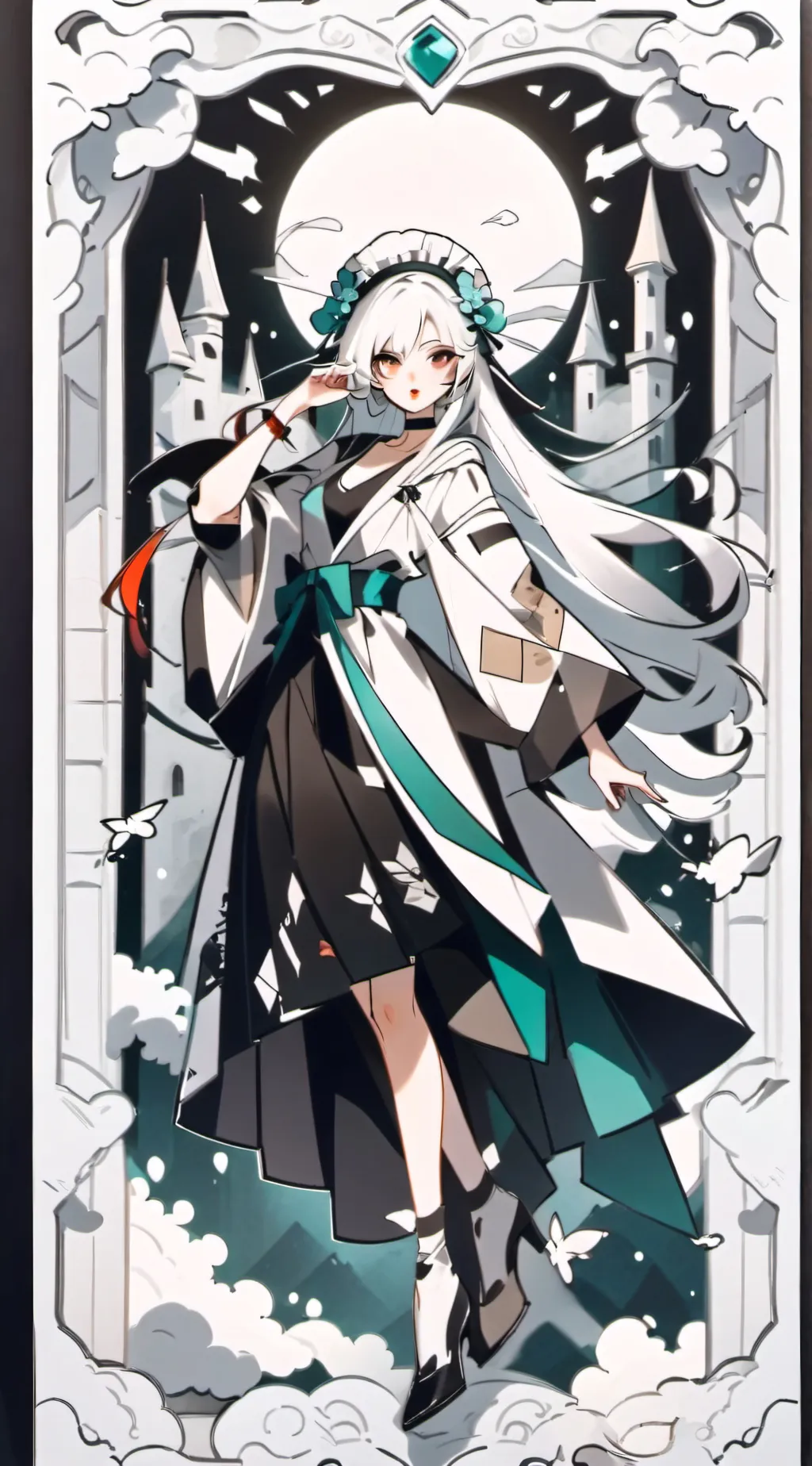 ai character: lilly background