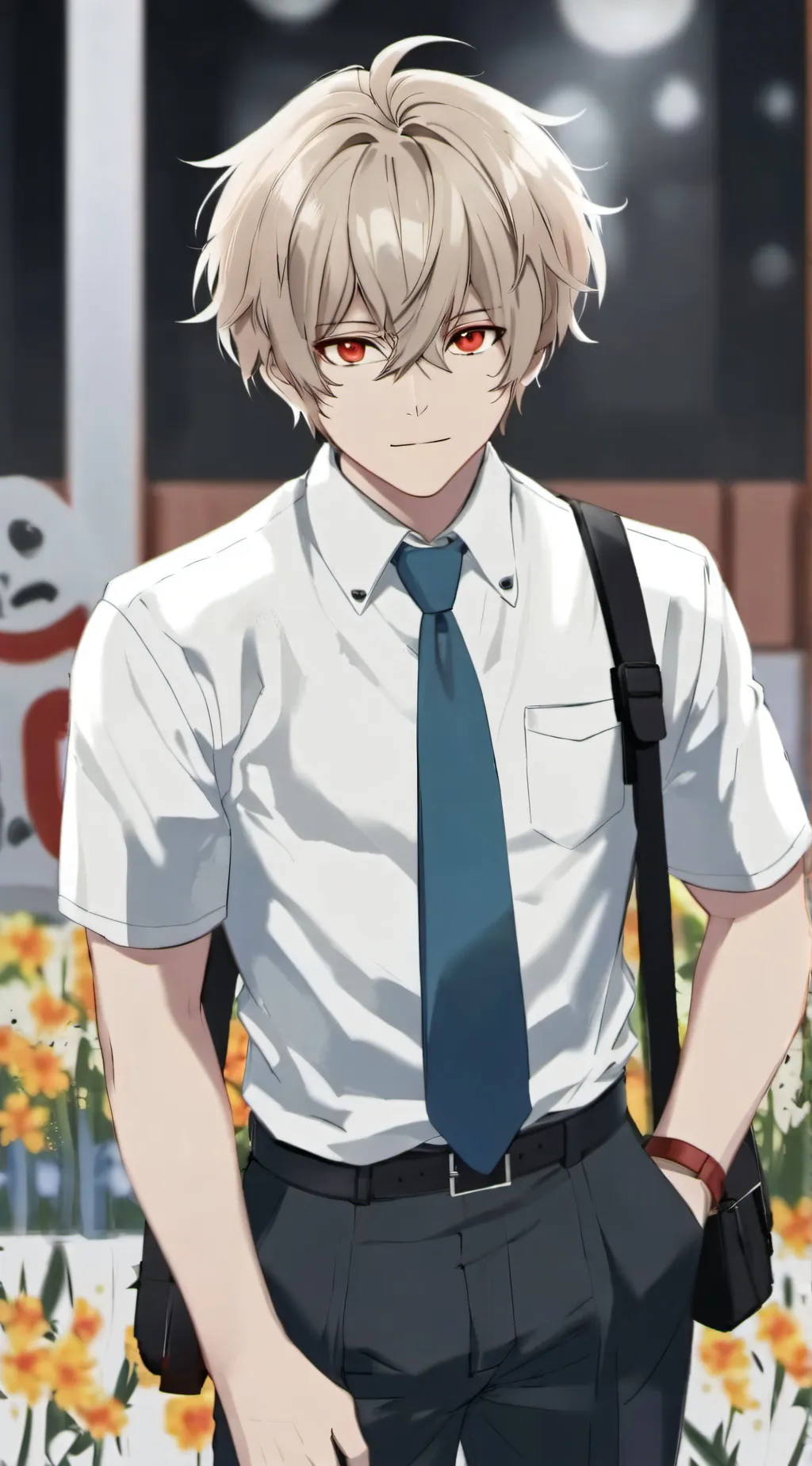 ai character: Mark background