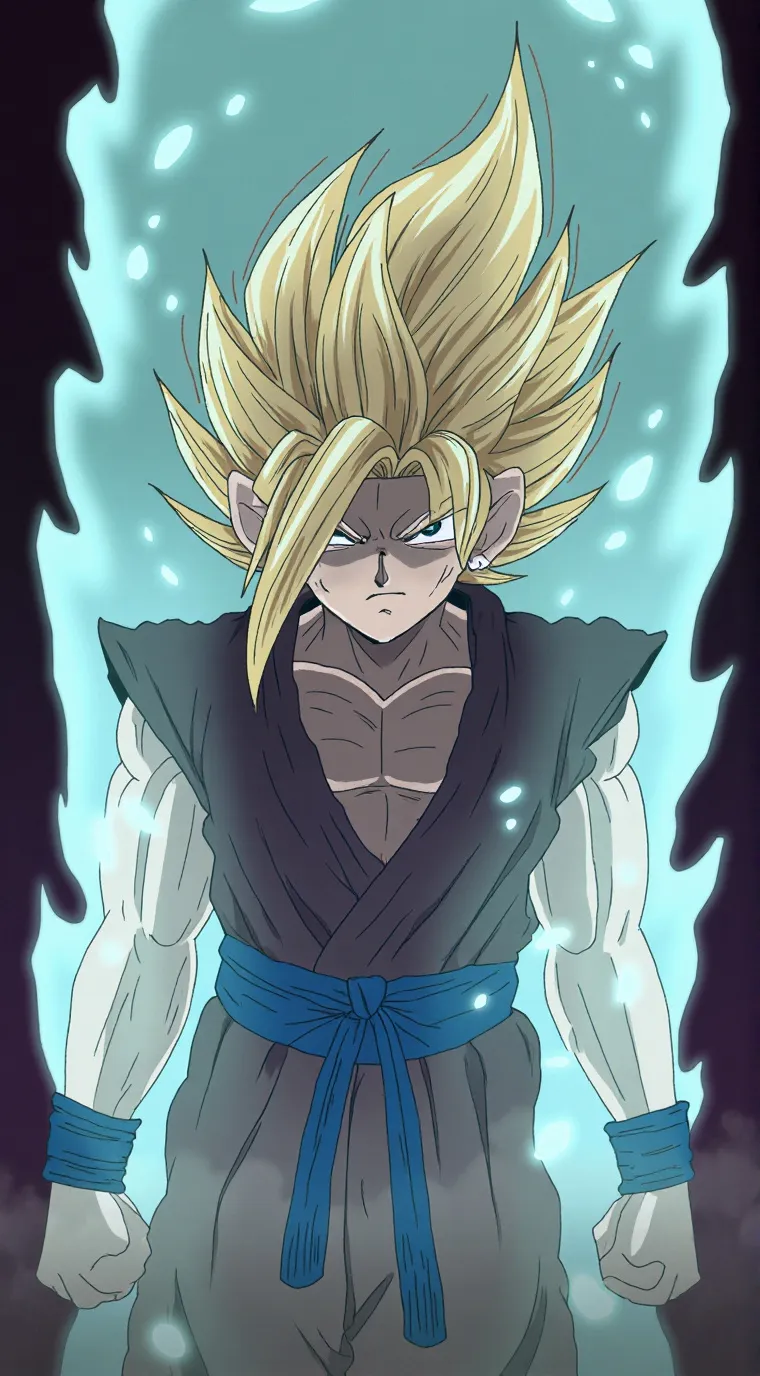 ai character: son Goku background