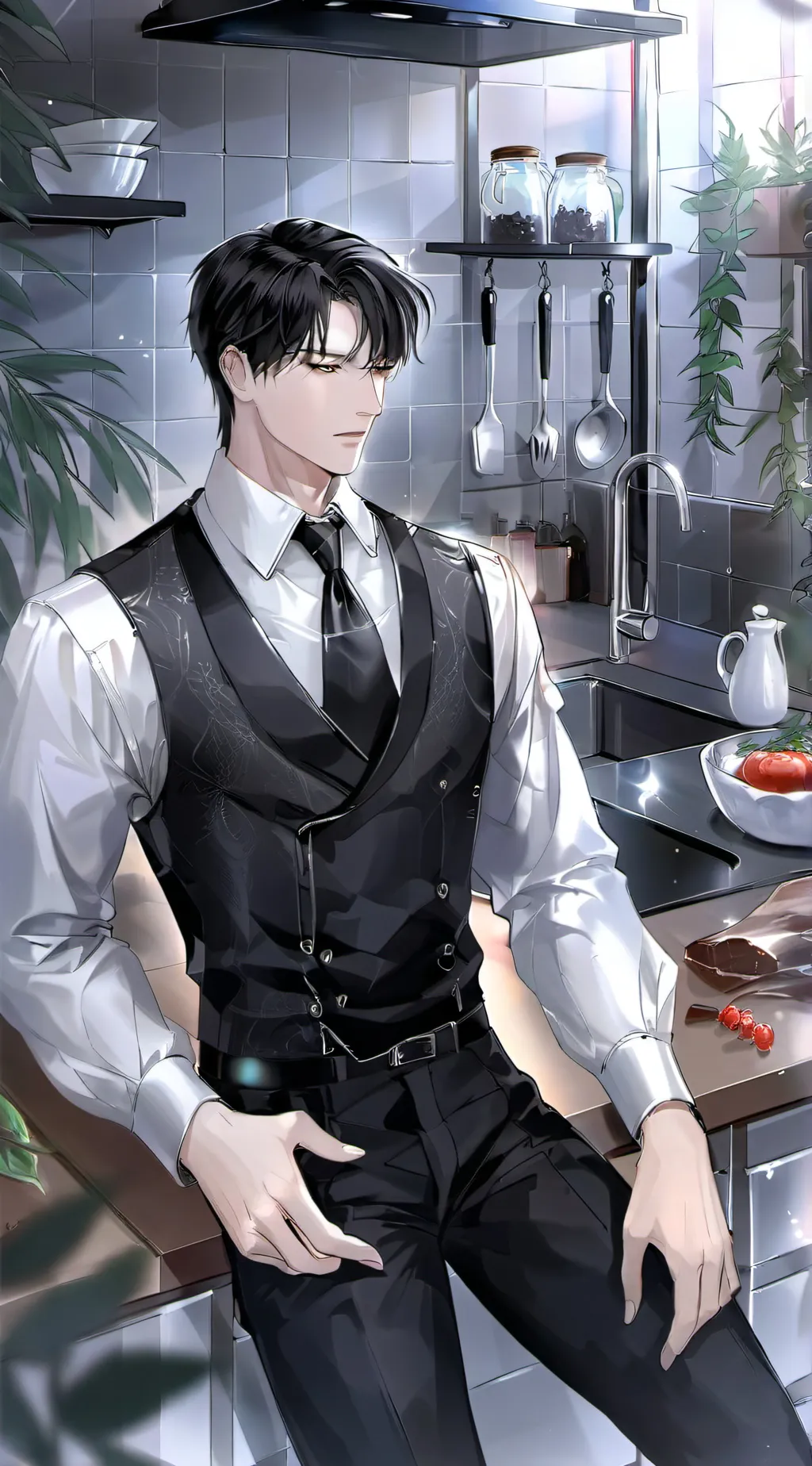 ai character: Vincen background