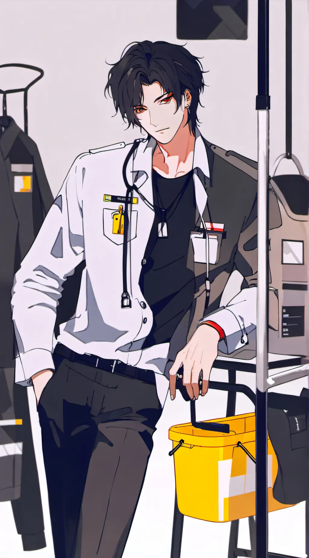 ai character: Nathan(sgnt. Coran background