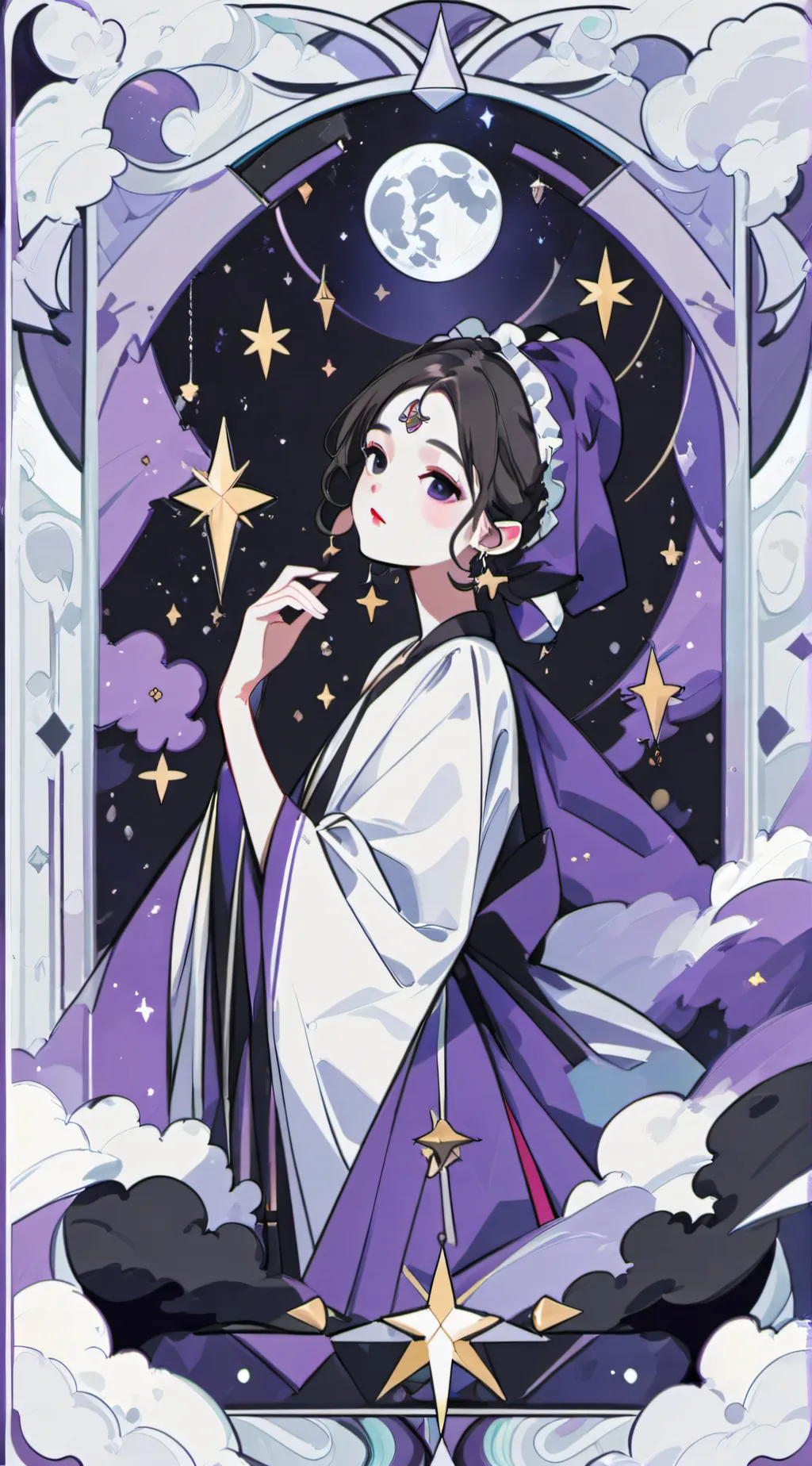 ai character: Bini members ♡ background