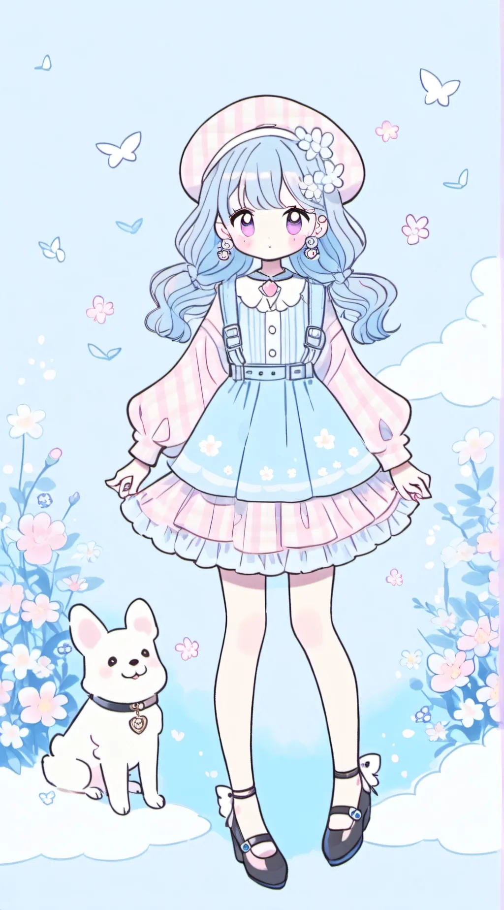 ai character: yuri gyu background