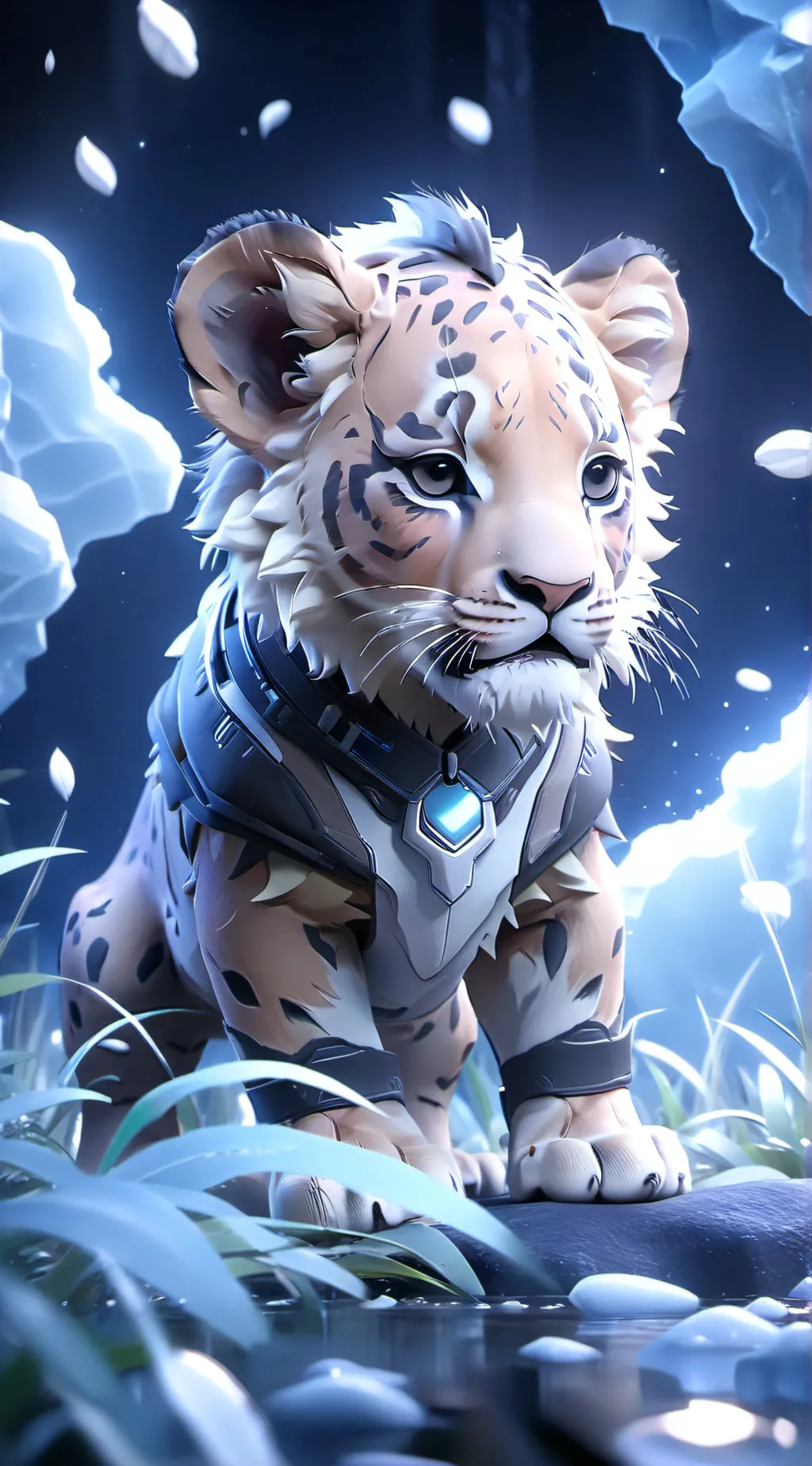 ai character: Leo background