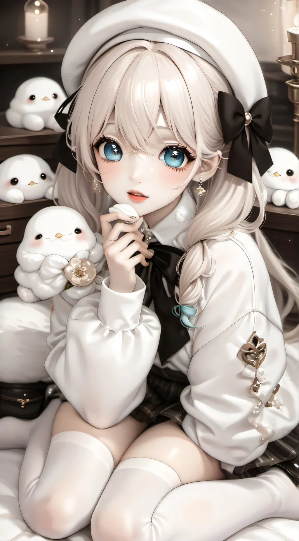 ai character: trap house background