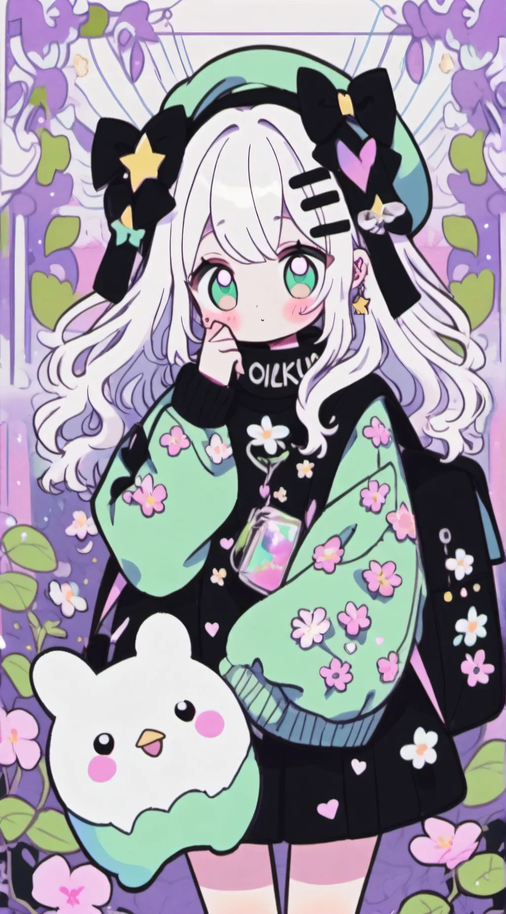 ai character: tally background