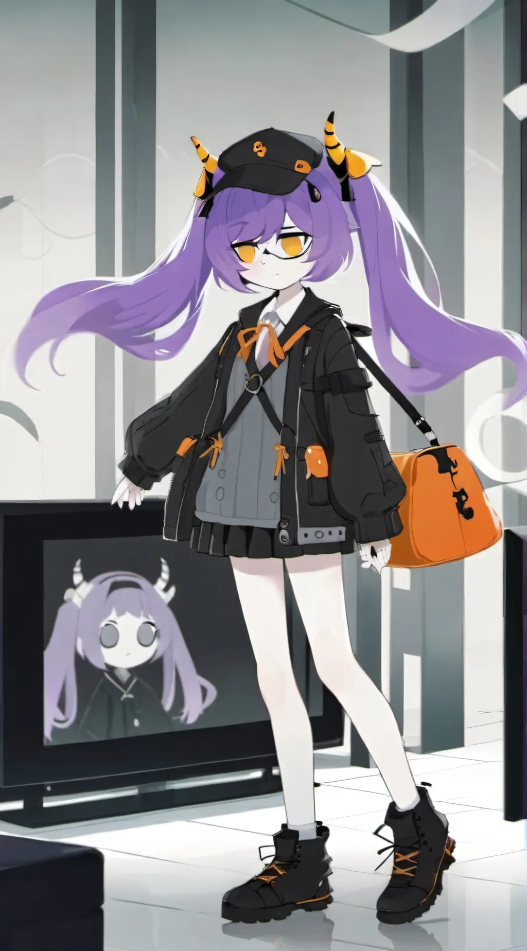 ai character: Murder Drones background