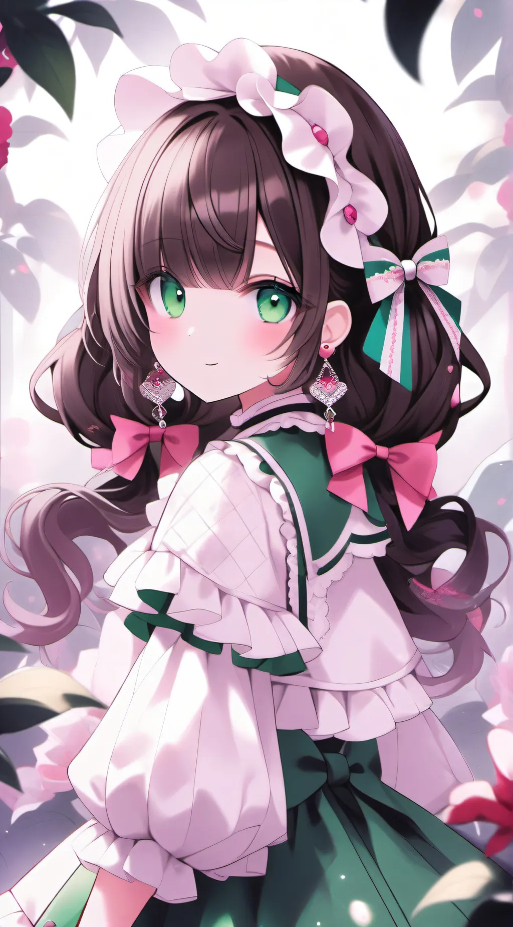 ai character: Violeta background