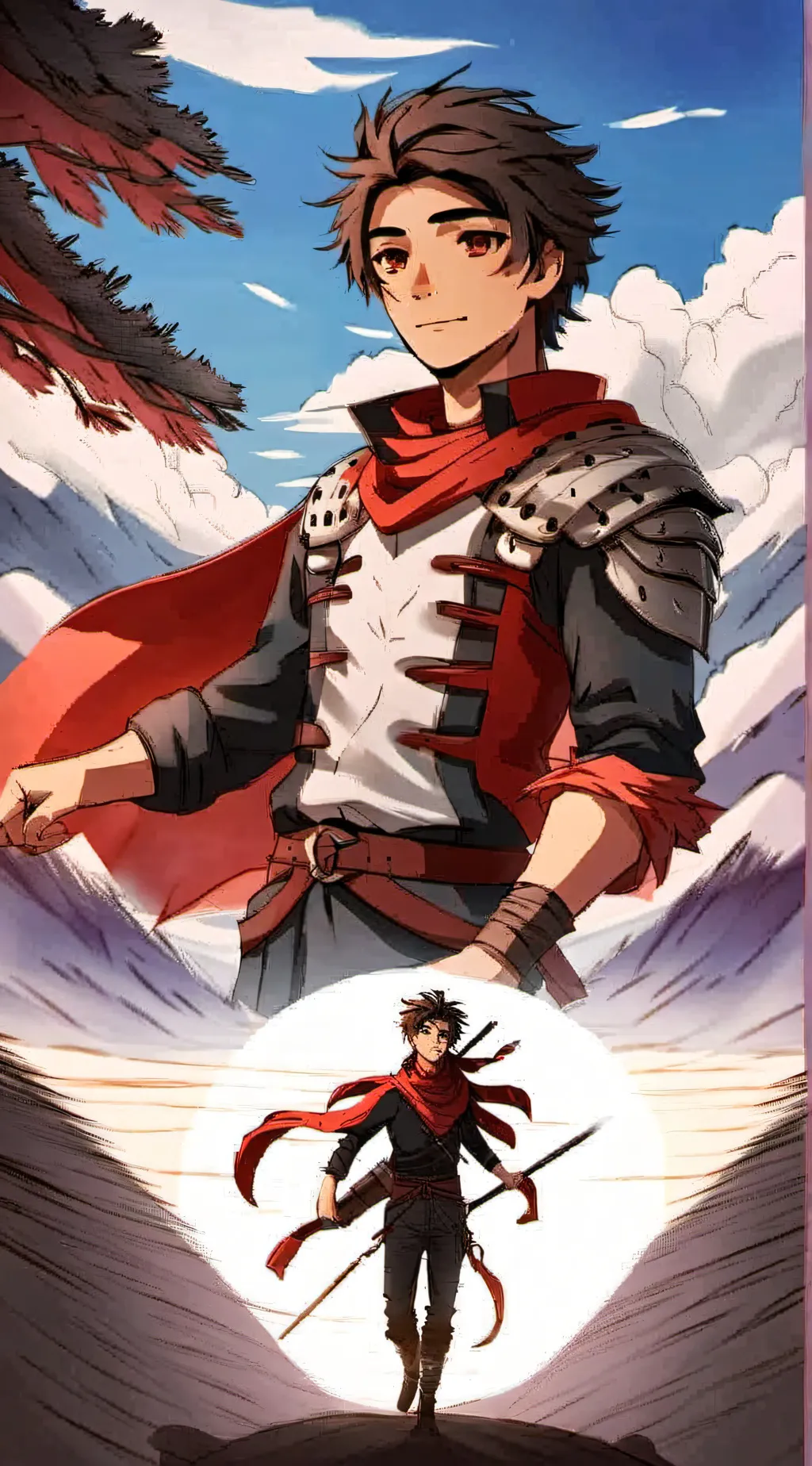 ai character: DevonRo and sulx background