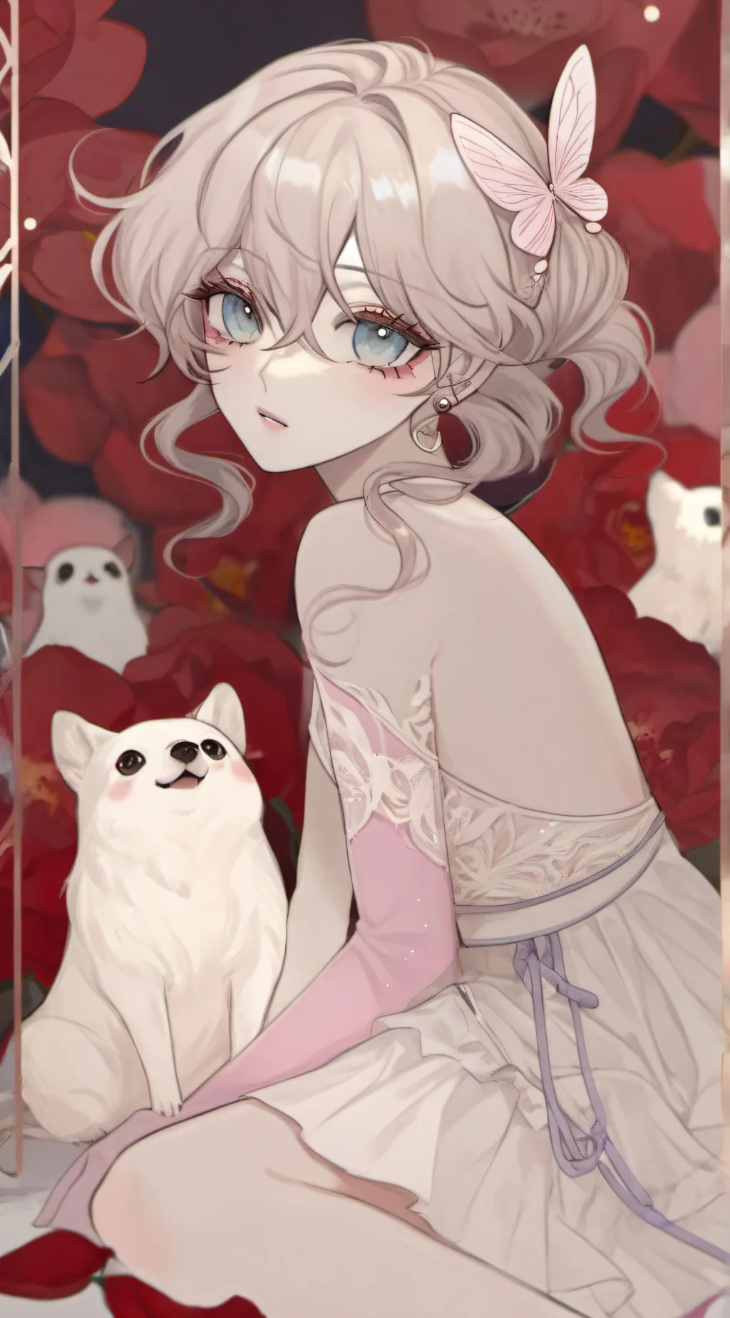 ai character: Hailey  background