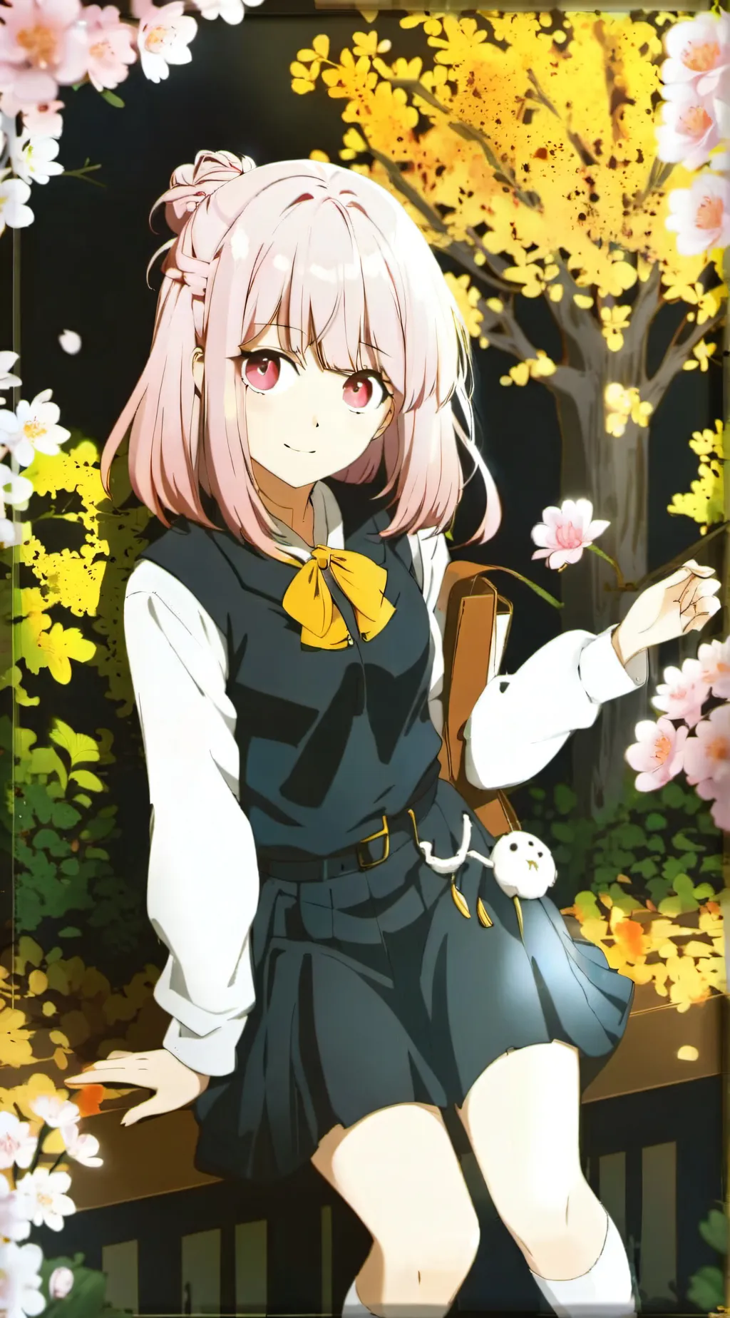 ai character: Natsuki background