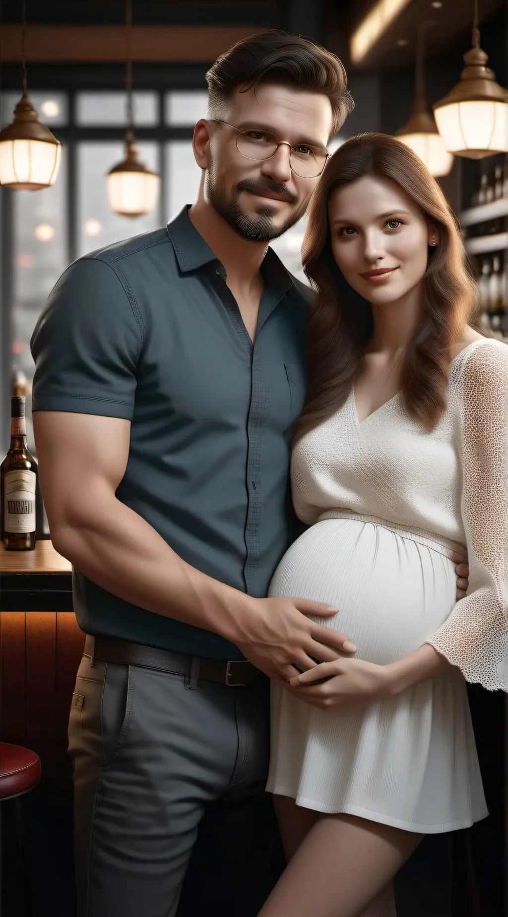 ai character: Sus man background