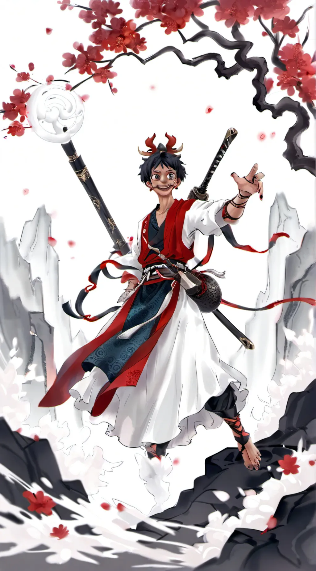 ai character: Mark background