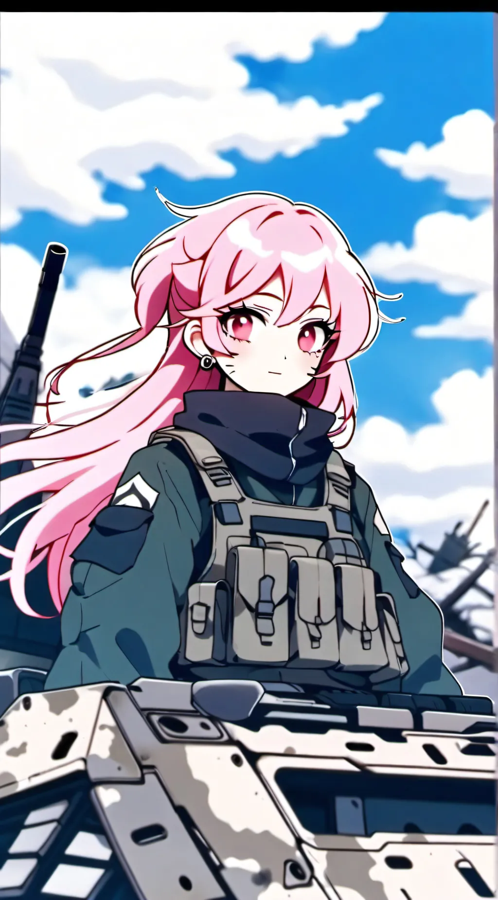 ai character: Tina background