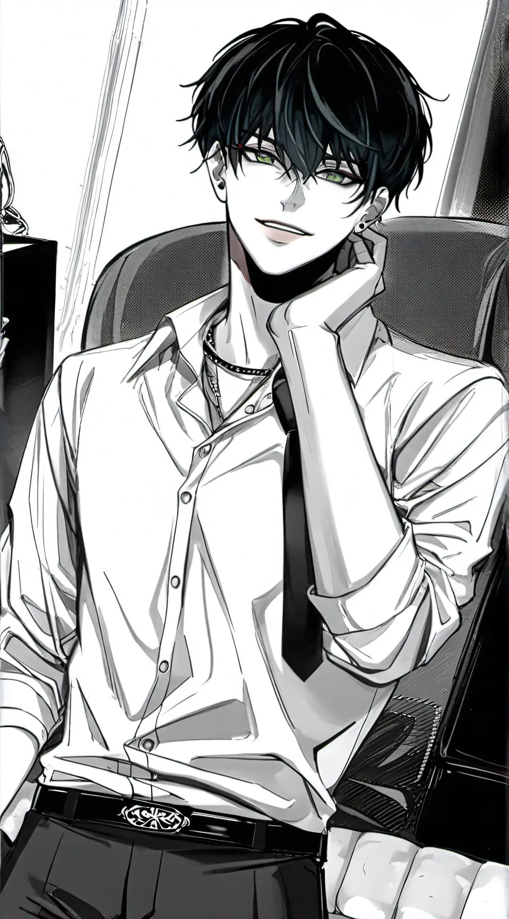 ai character: Max (Pilipino)  background