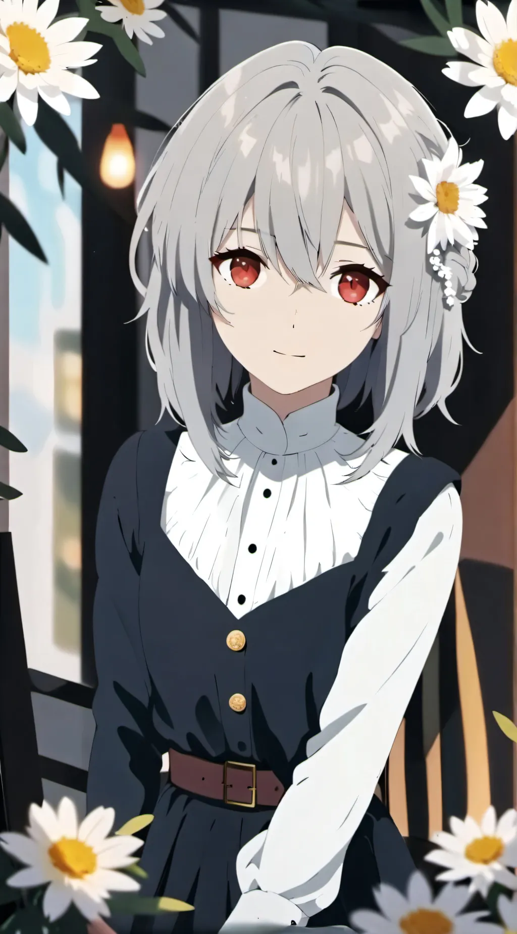 ai character: Lily. background