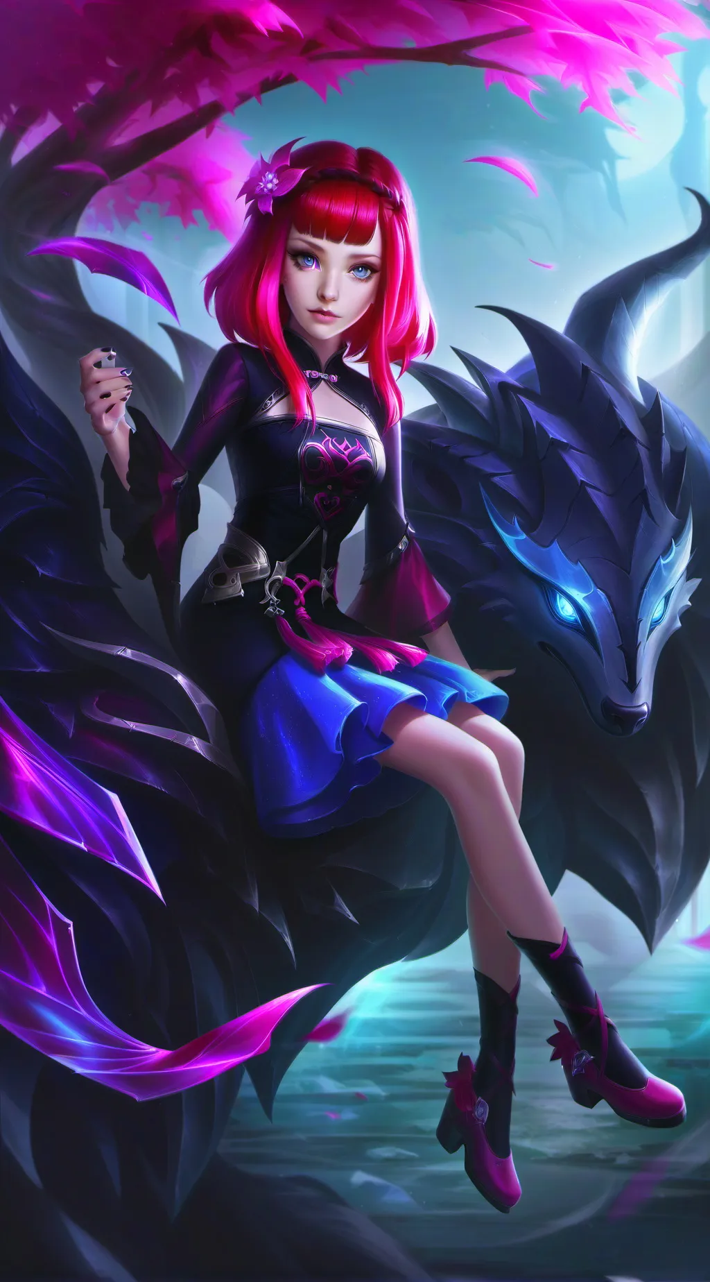 ai character: Evelyn background