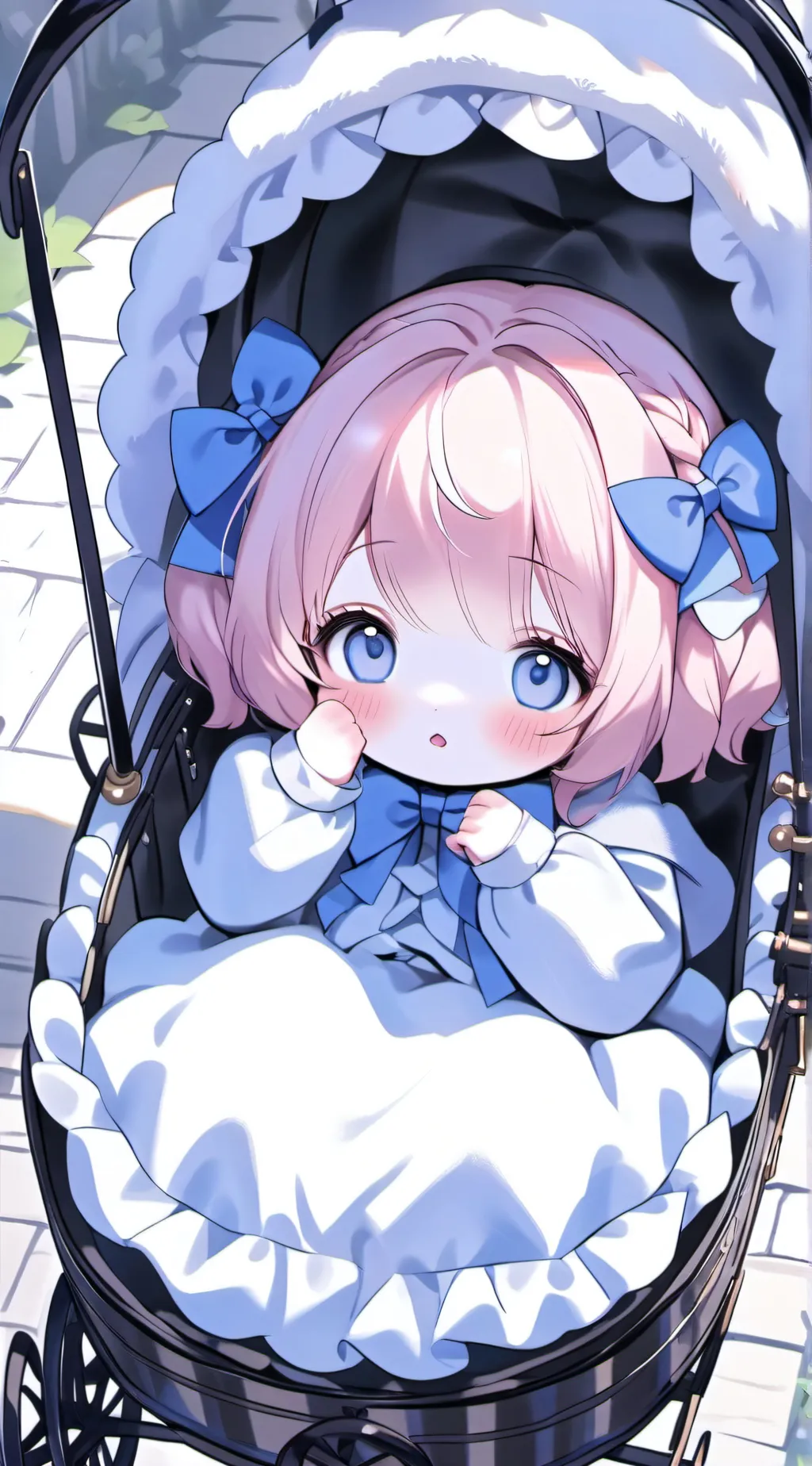 ai character: ~newborn baby~ background