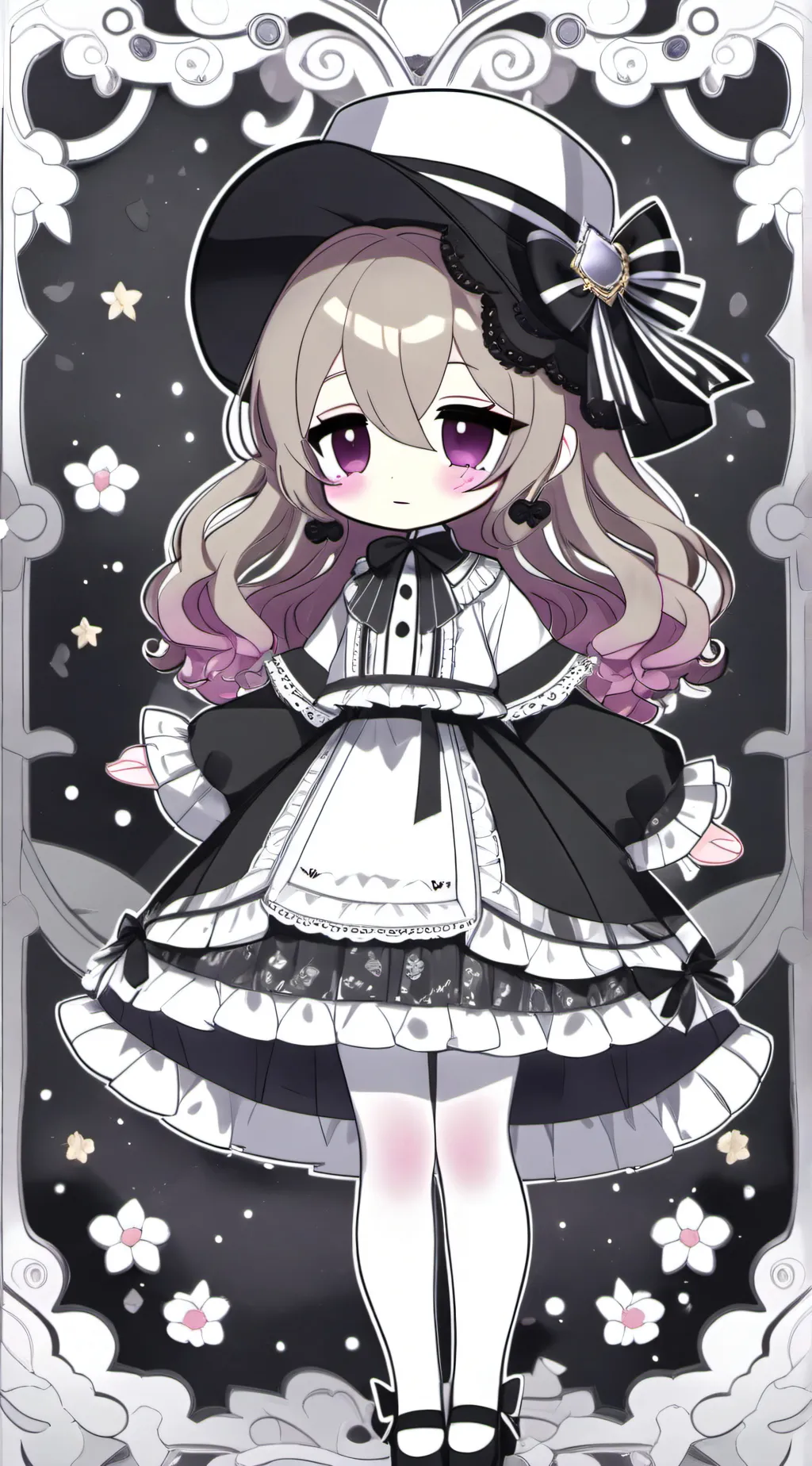 ai character: Sadako  background