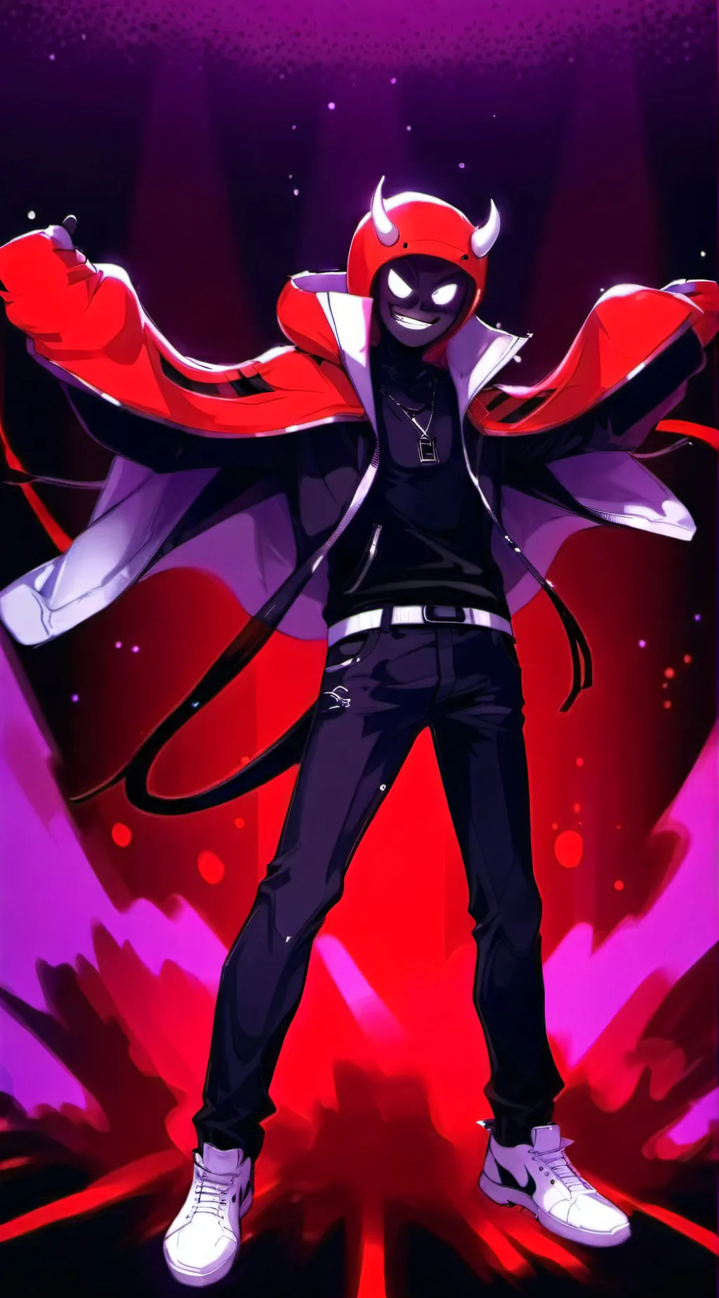 ai character: xdemon background