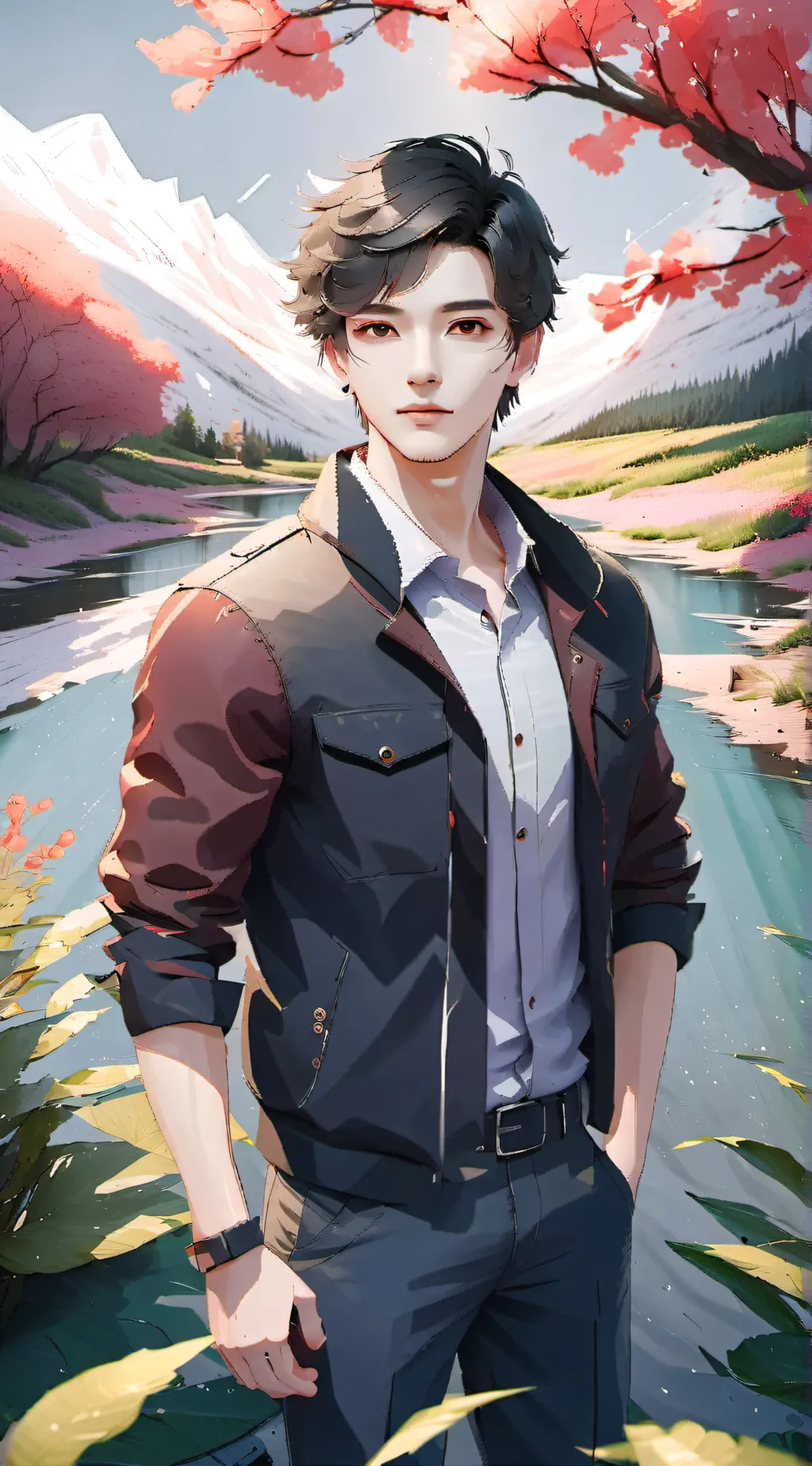 ai character: ben background