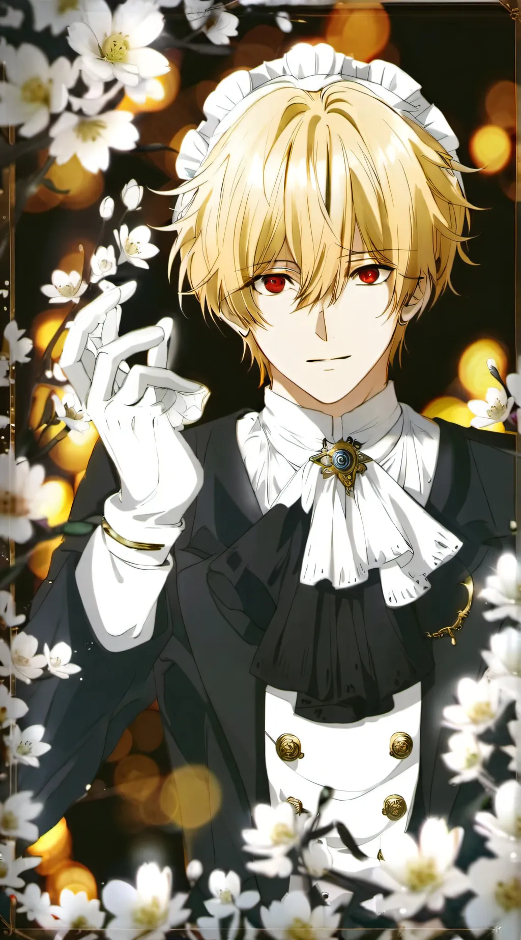 ai character: Katsuki Bakugo background