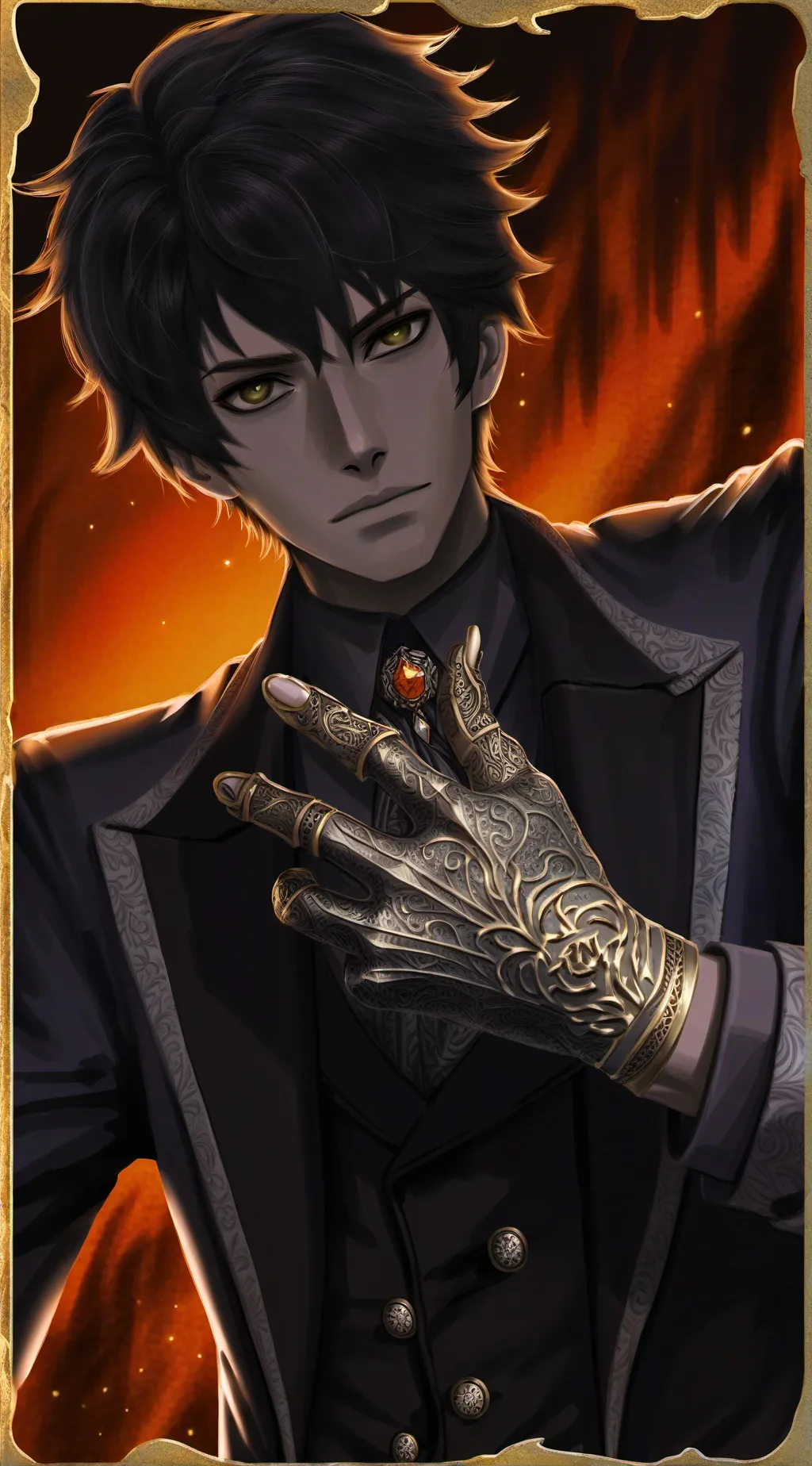 ai character: Johnny  background