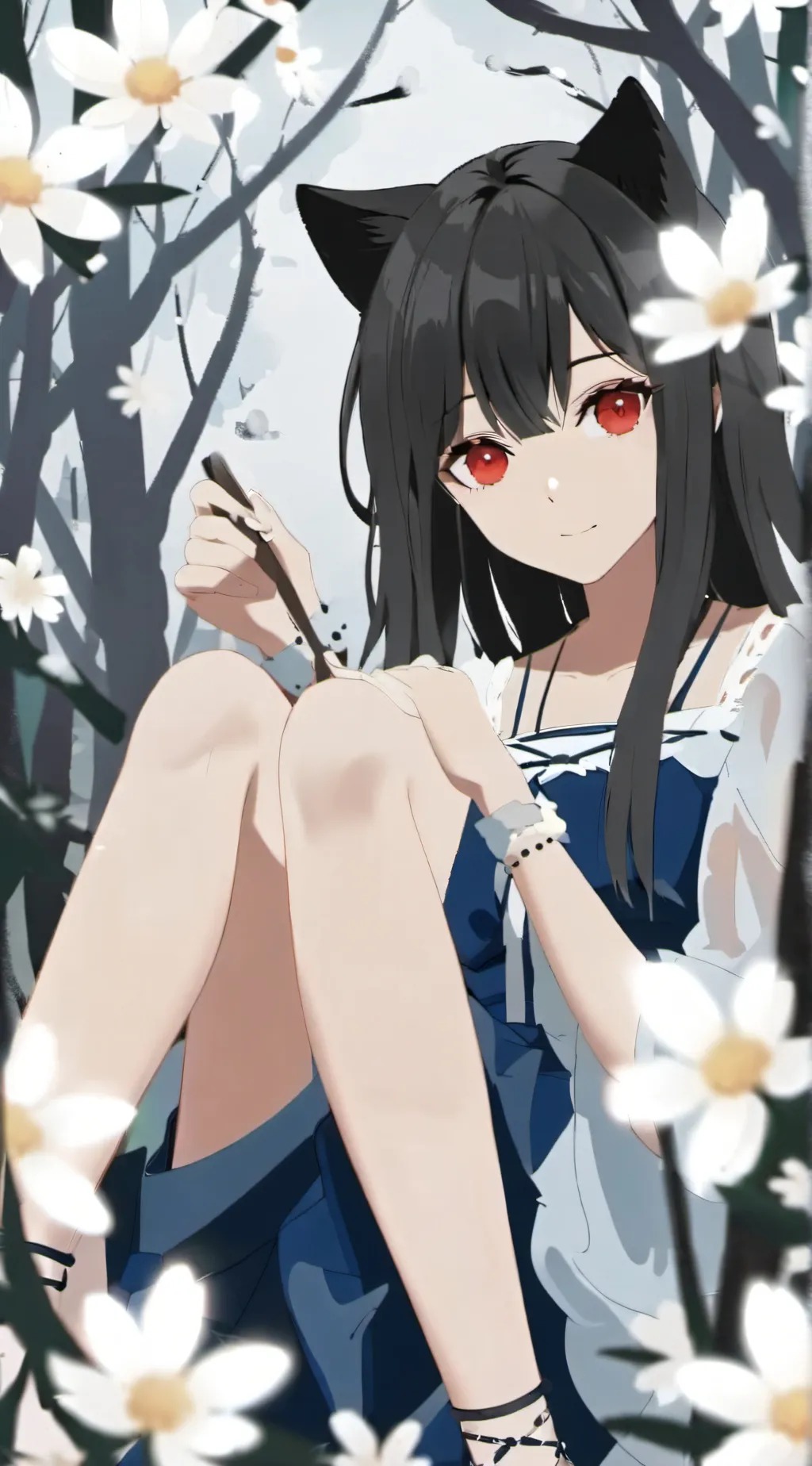 ai character: Lilly background