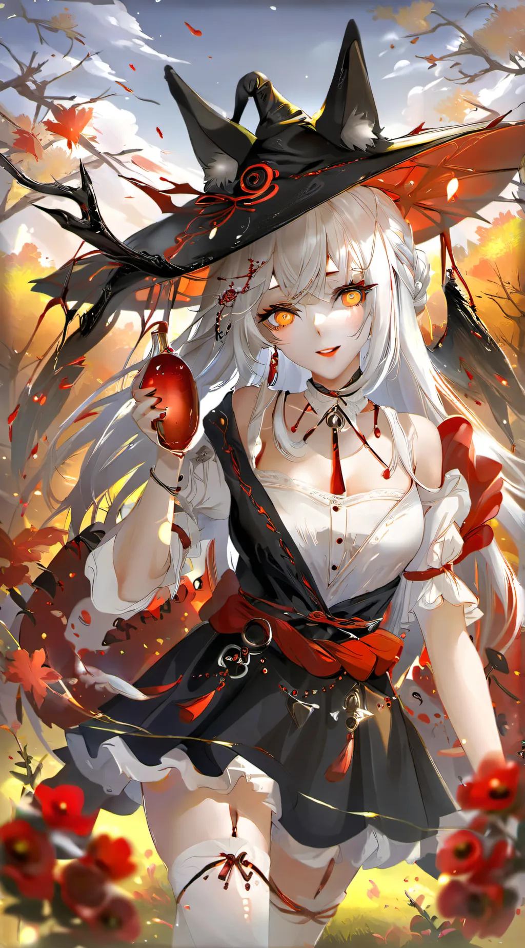 ai character: human werid background