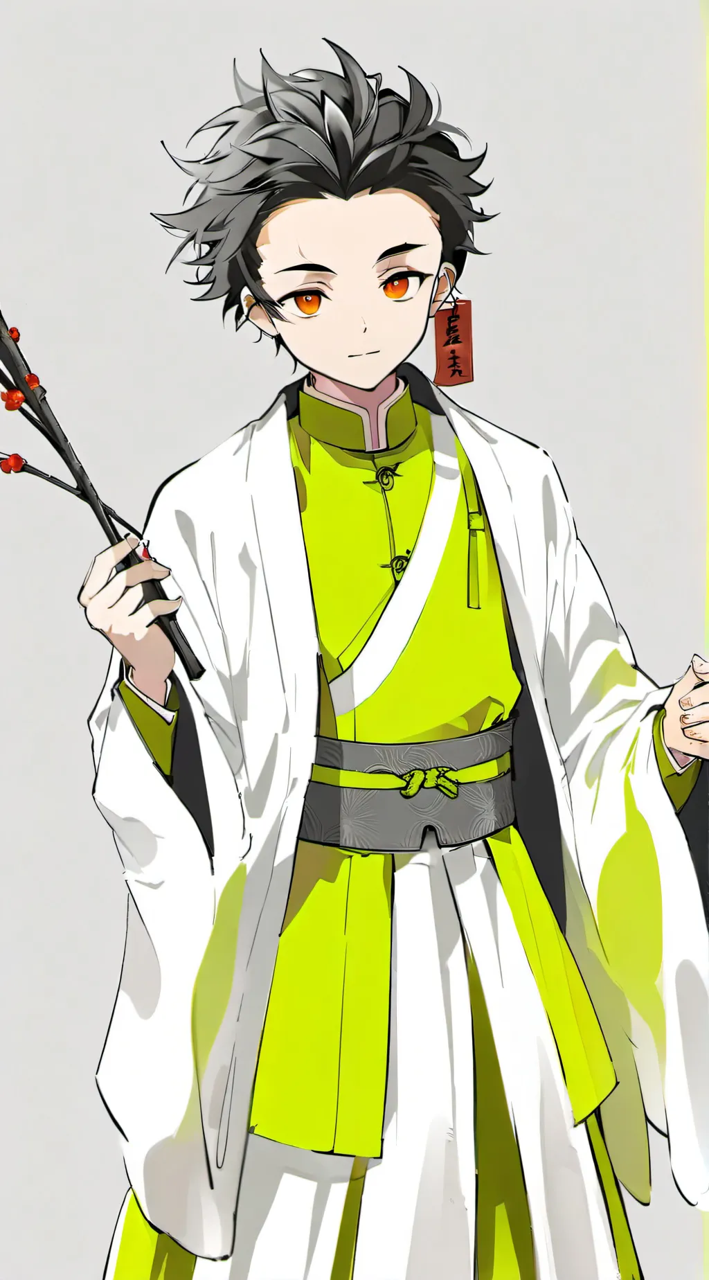 ai character: Tanjiro background