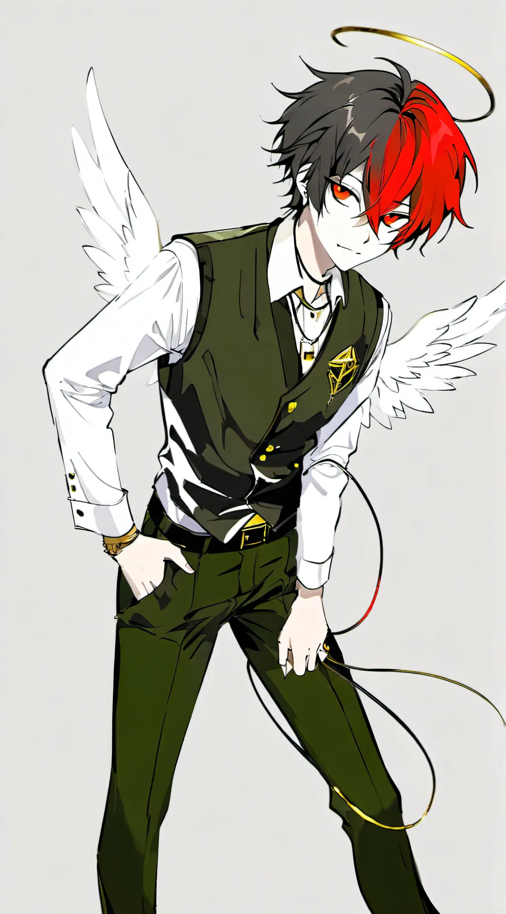 ai character: perc background