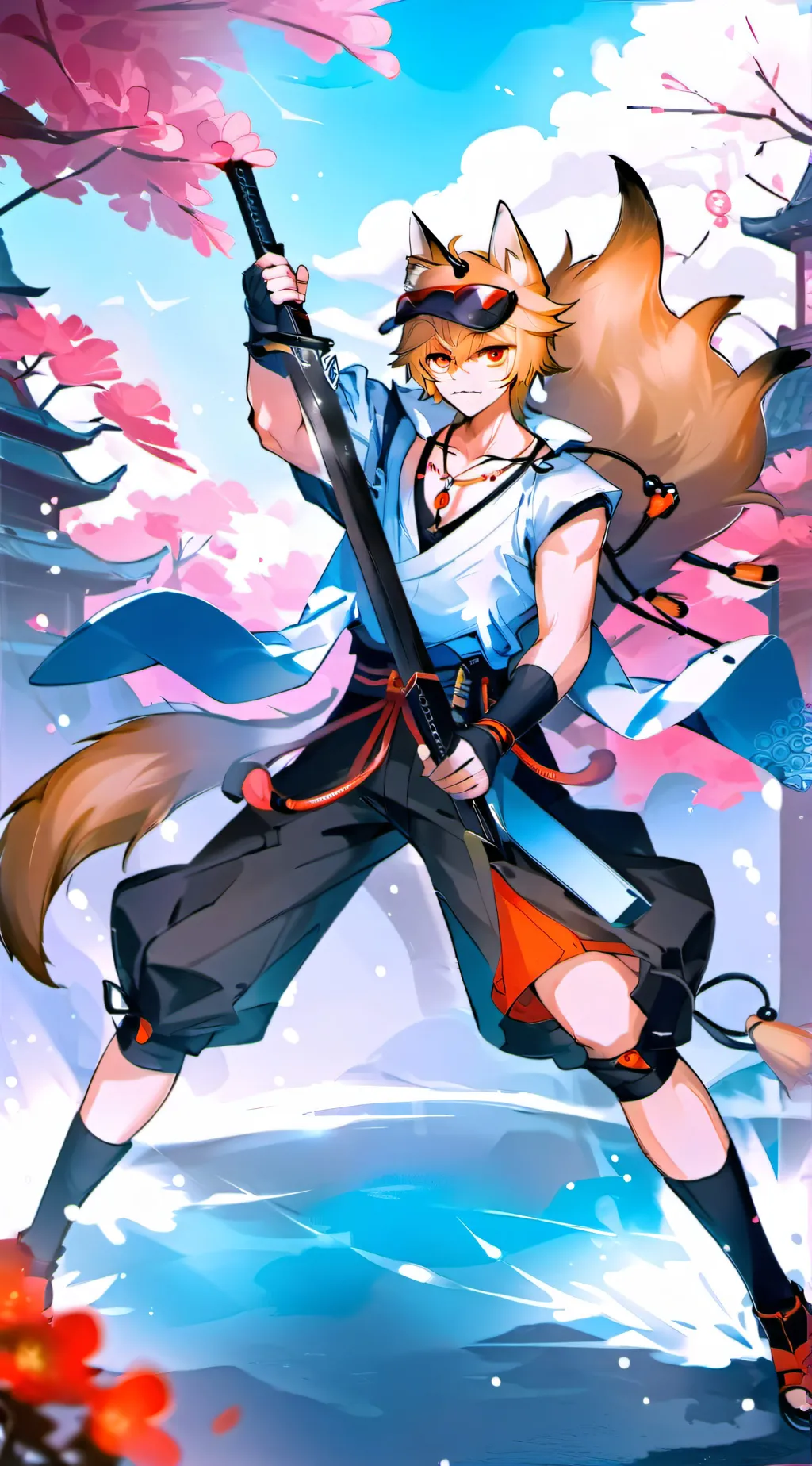 ai character: Ren background