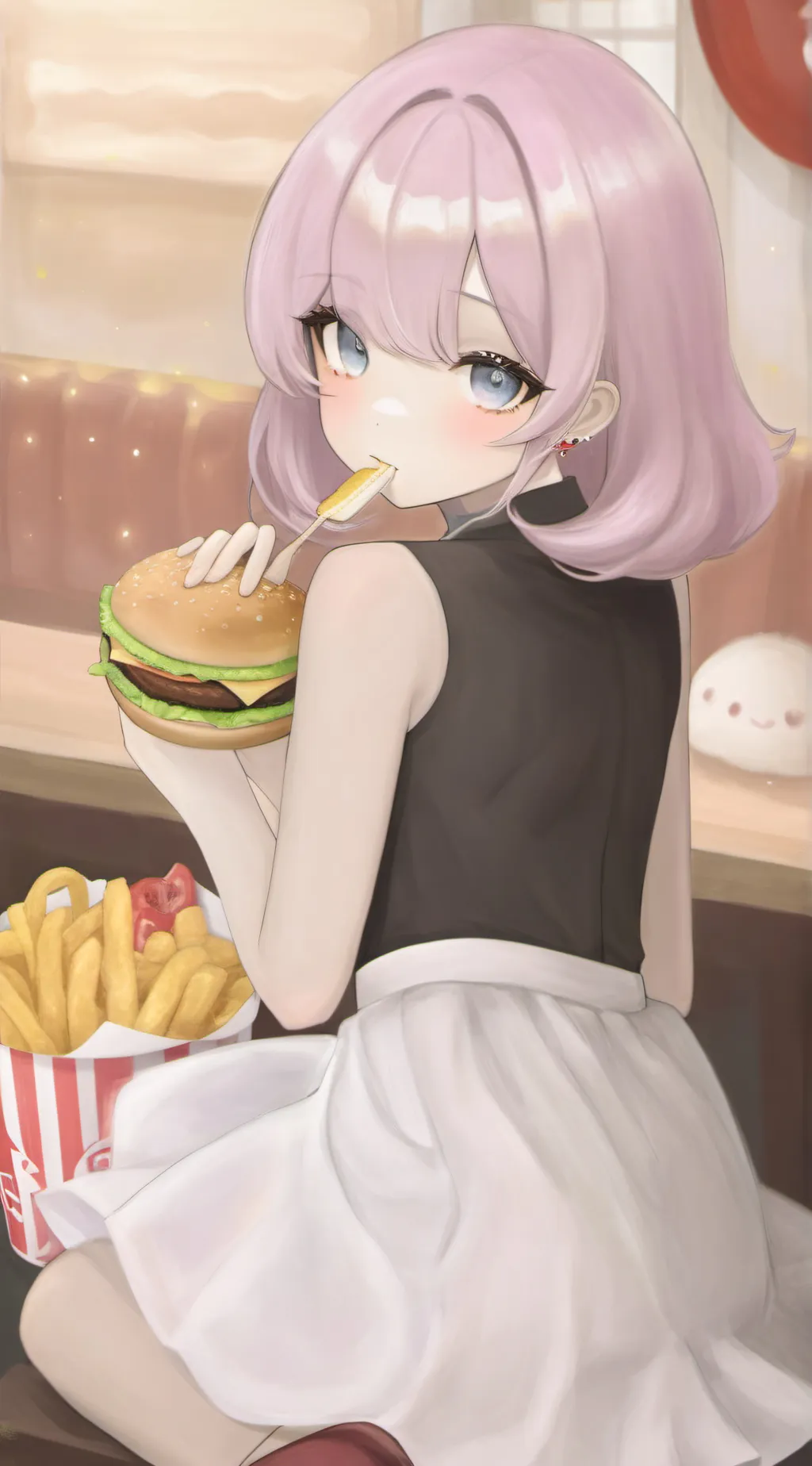 ai character: Kayla background