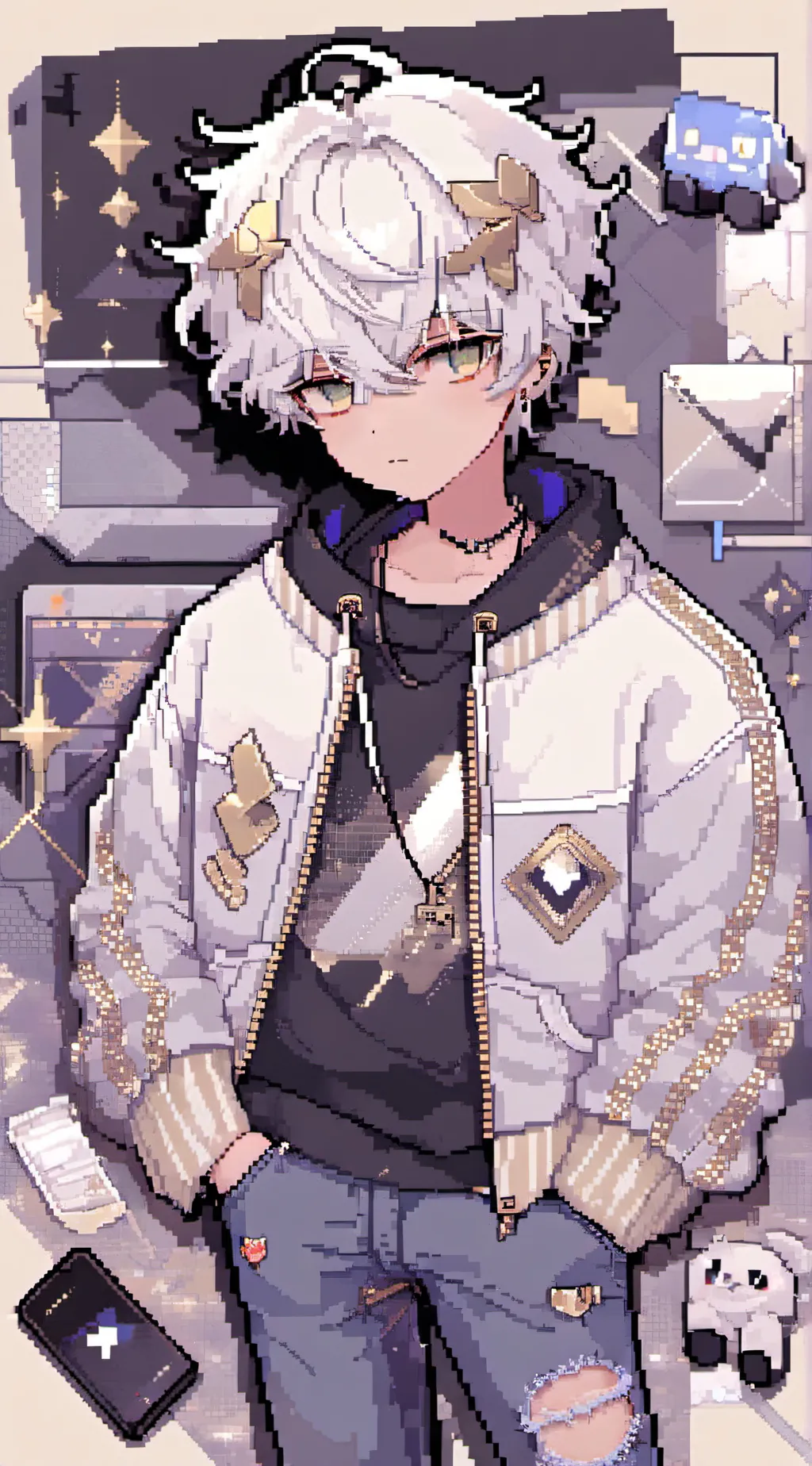 ai character: Todoroki's Cousin background