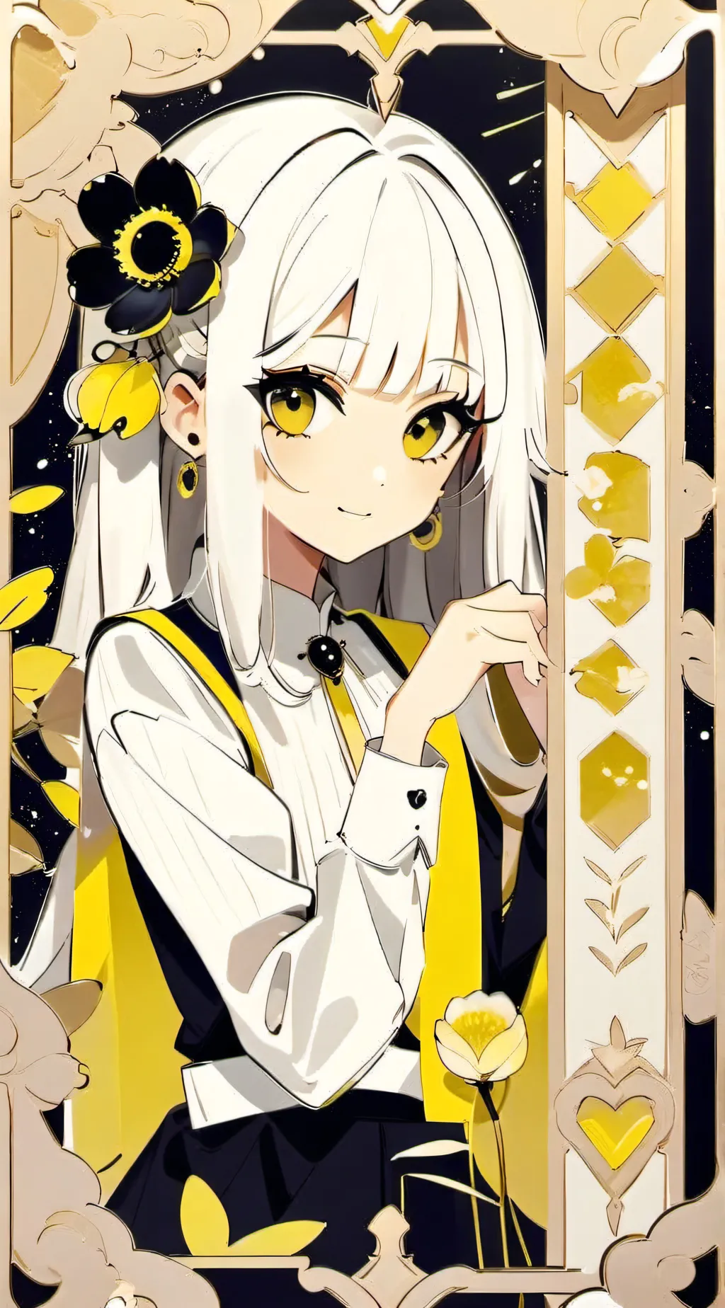 ai character: MHA sleepover background