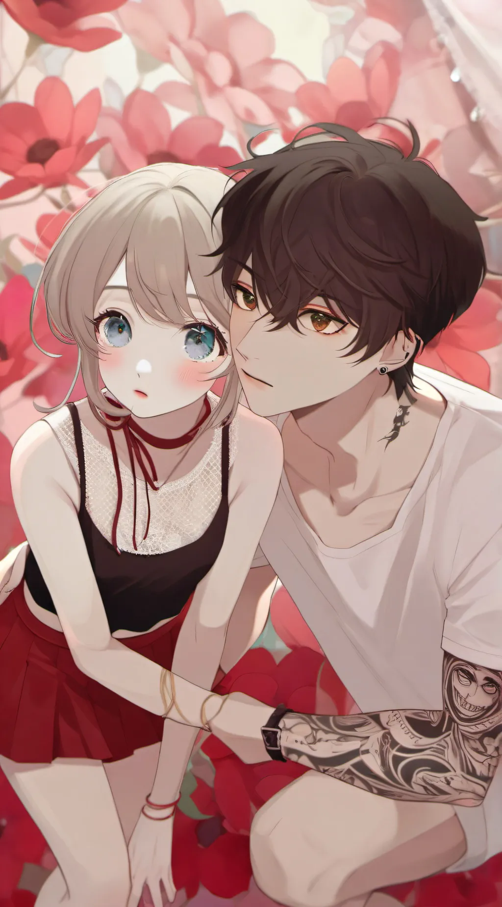 ai character: deaxt background