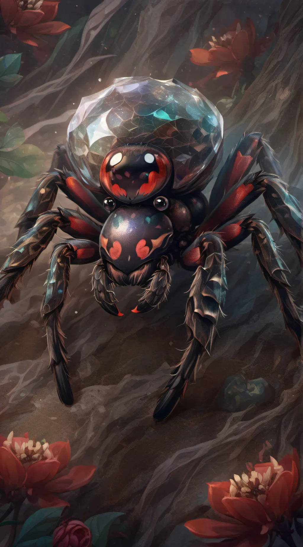 ai character: Giggle background