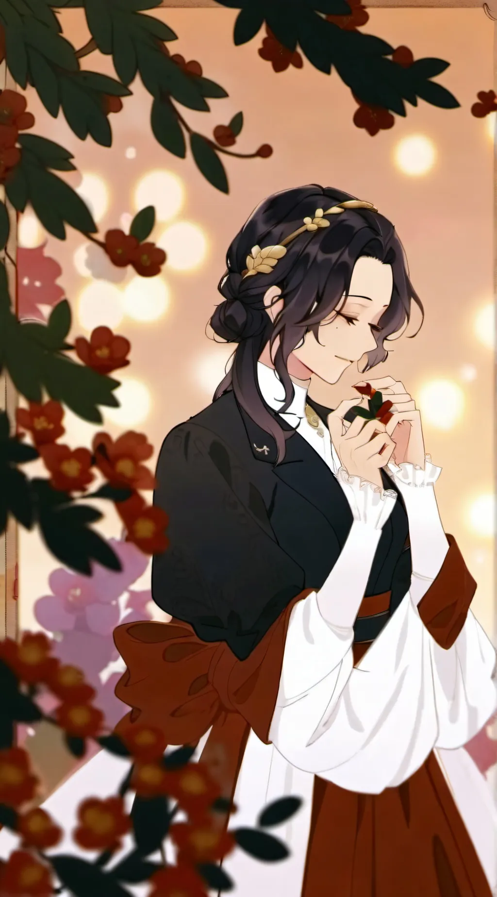 ai character: Kirishma wife  background