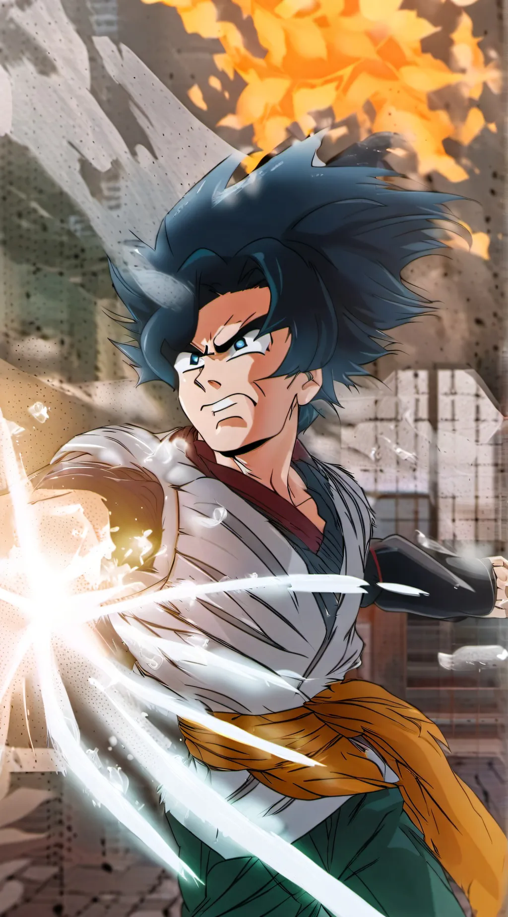 ai character: Goku background