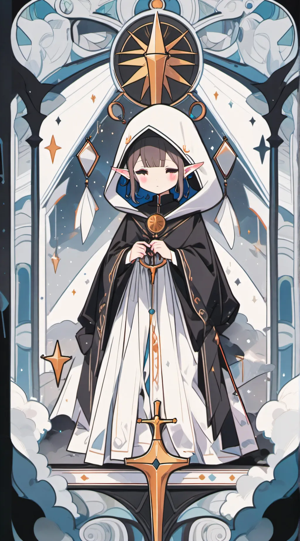 ai character: Chiyo  background