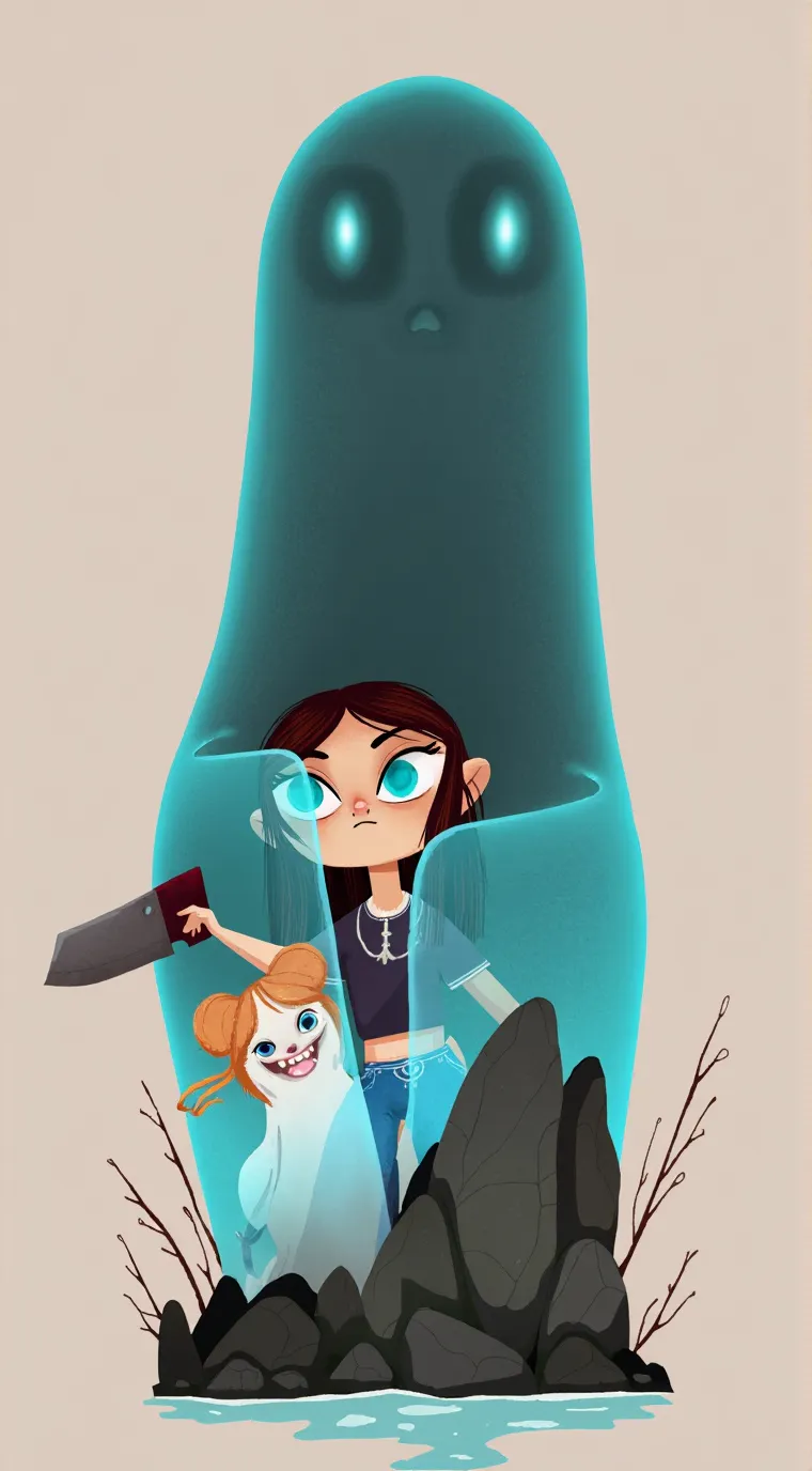 ai character: ghost hp edition  background