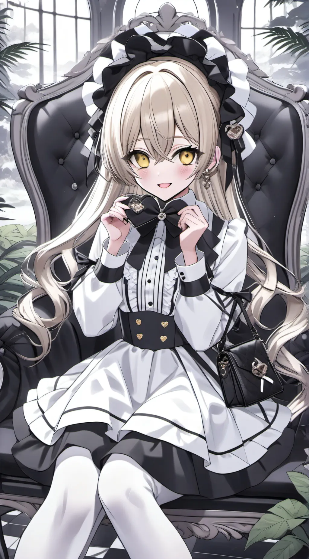 ai character: Luna​ manako background