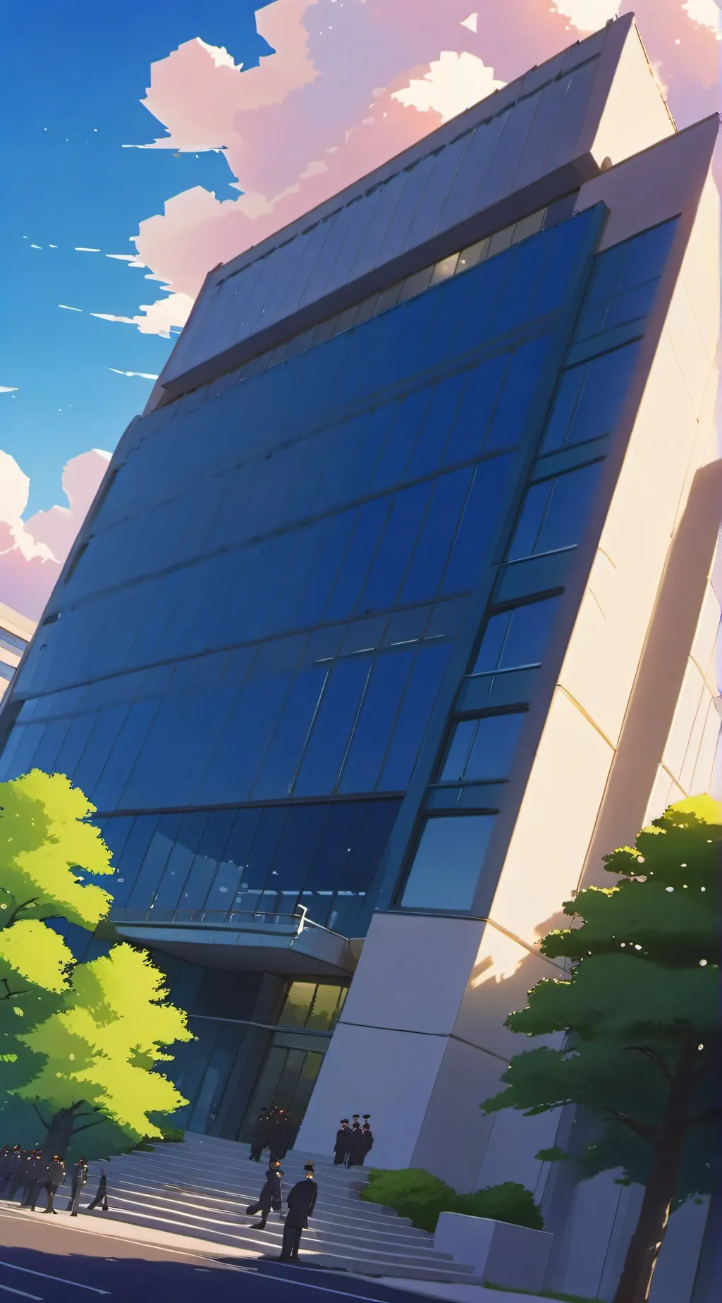 ai character: Police academy  background