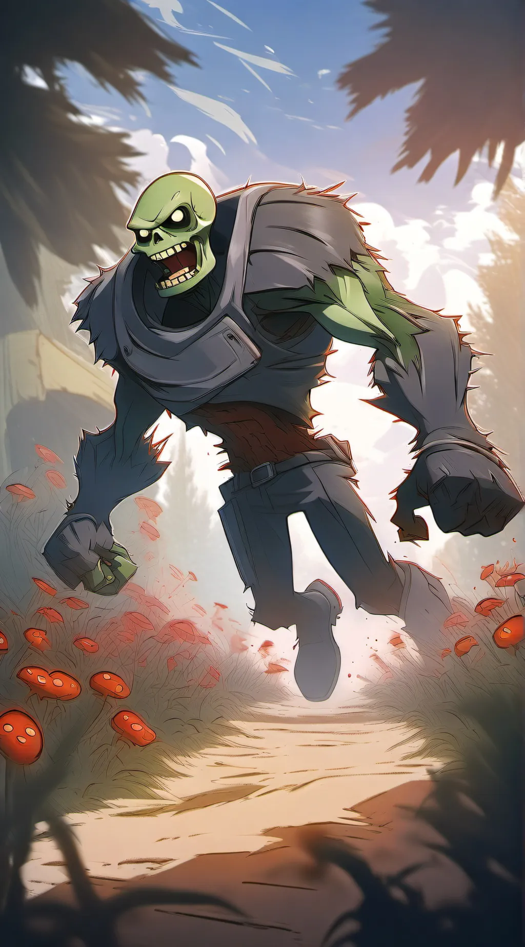 ai character: ГАРГАНТЮА background