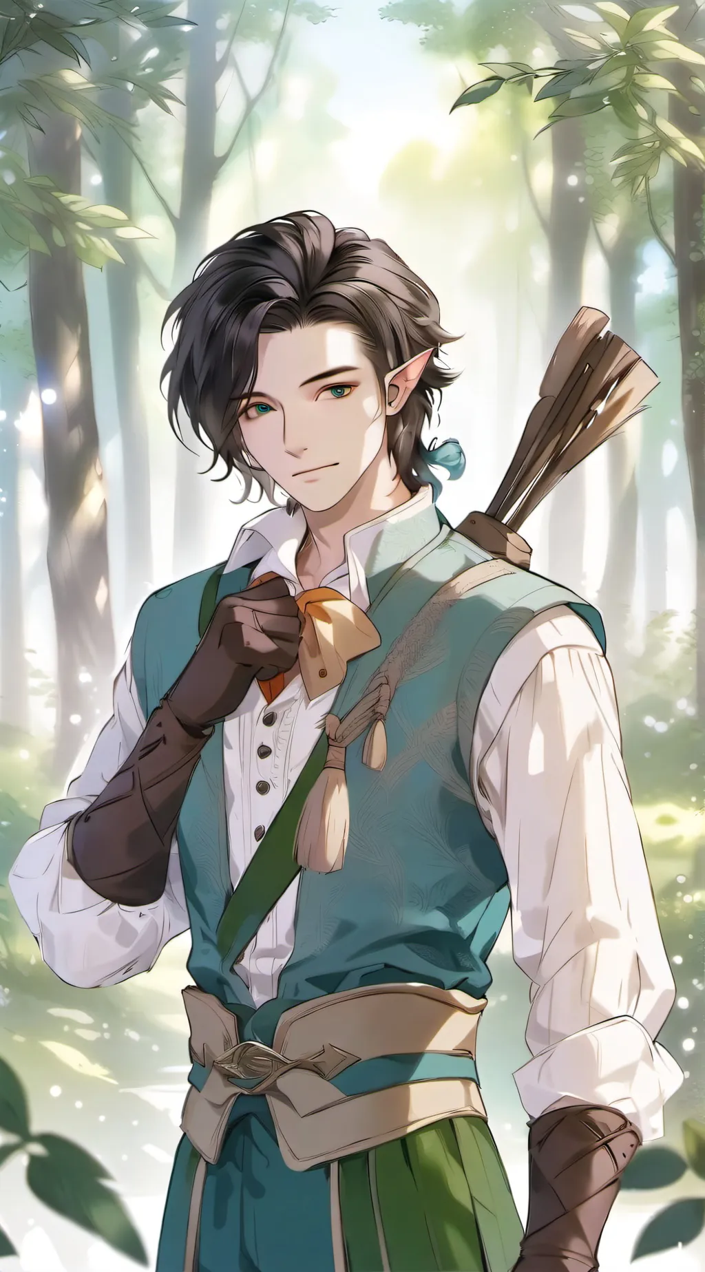 ai character: Liam background