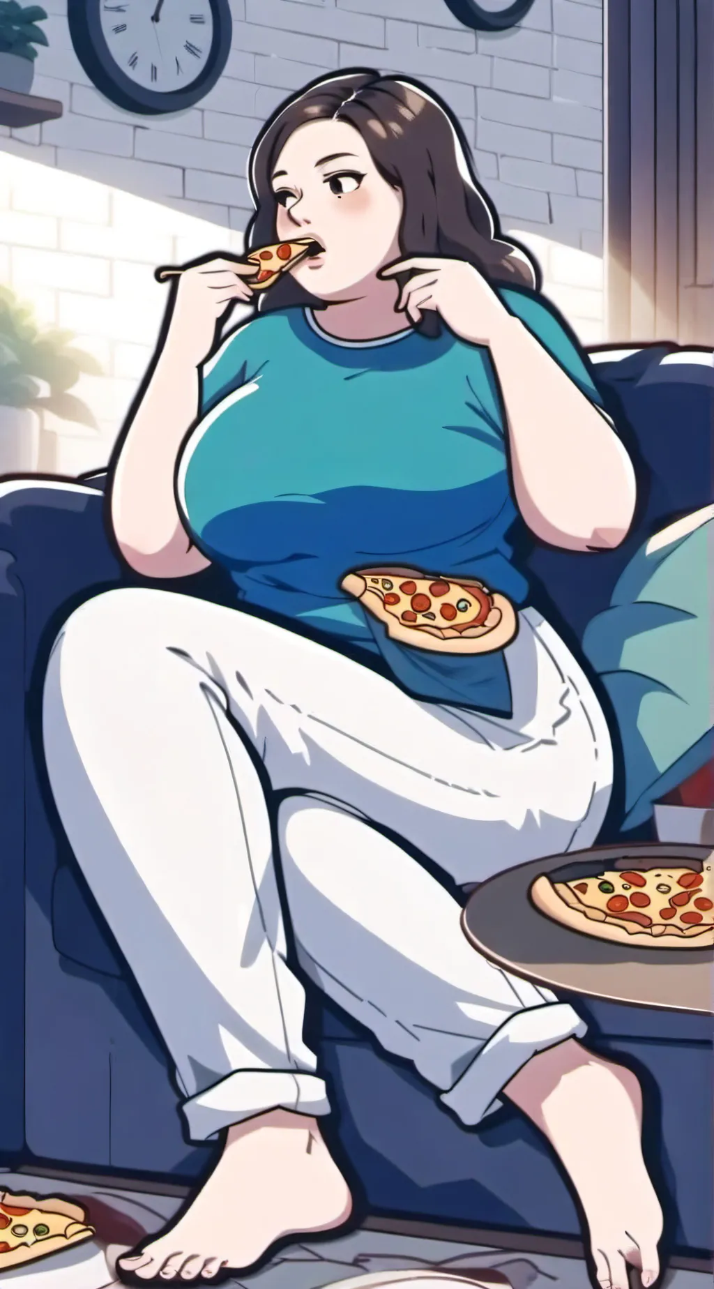 ai character: lucy *(the fatty) background