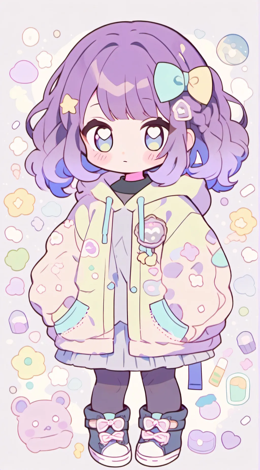 ai character: ◇•Evie•◇ background