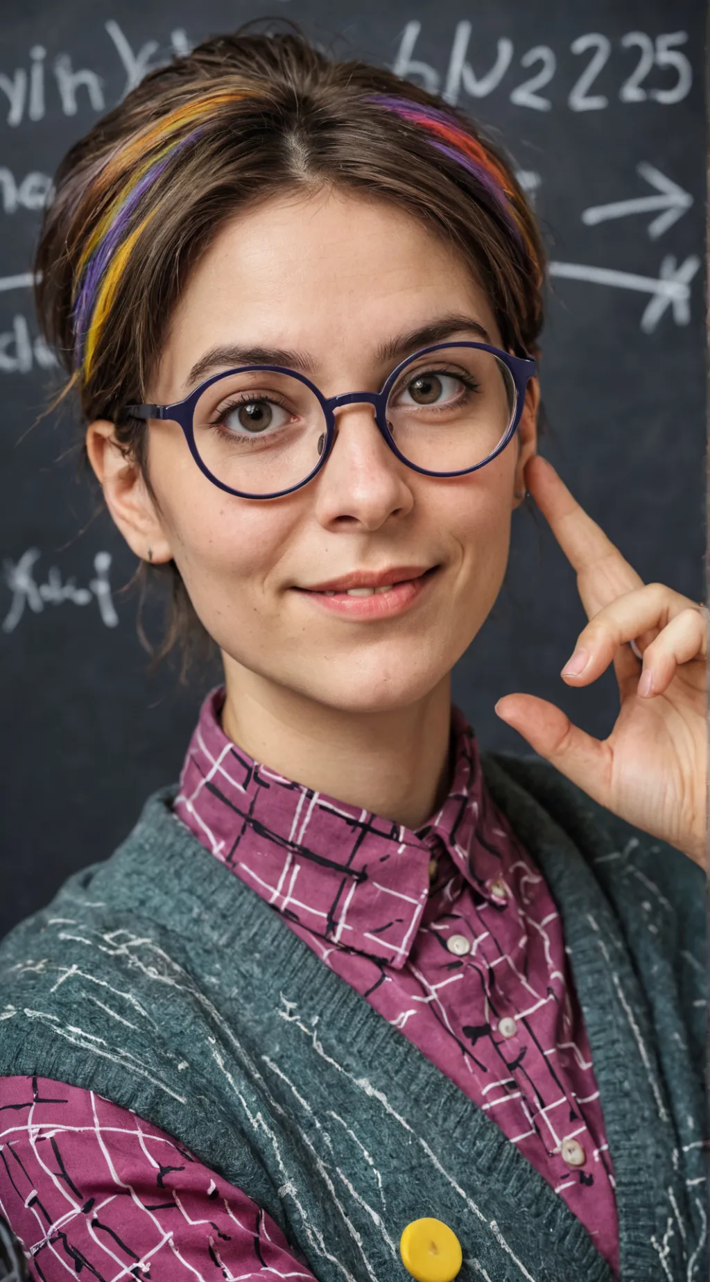 ai character: Prof. StatBae background