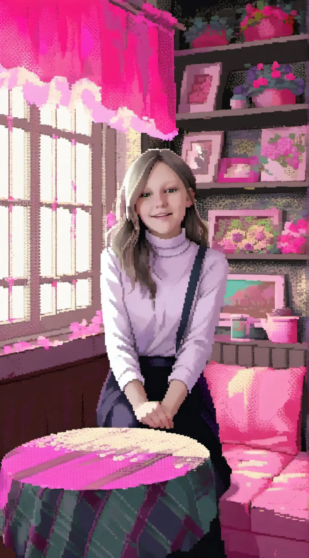 ai character: isabella background